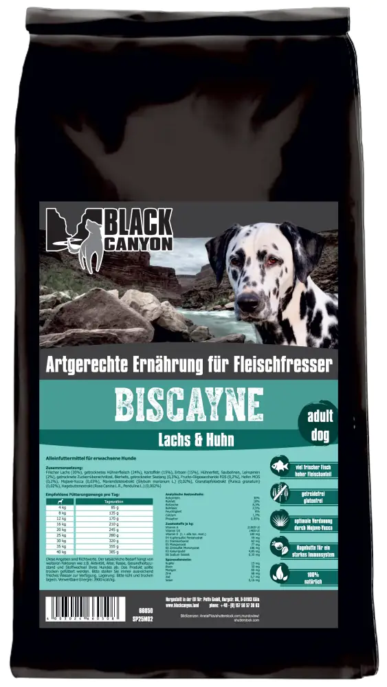 Black Canyon Yellowstone Hundetrockenfutter Adult 1,5 kg Lachs & Huhn 