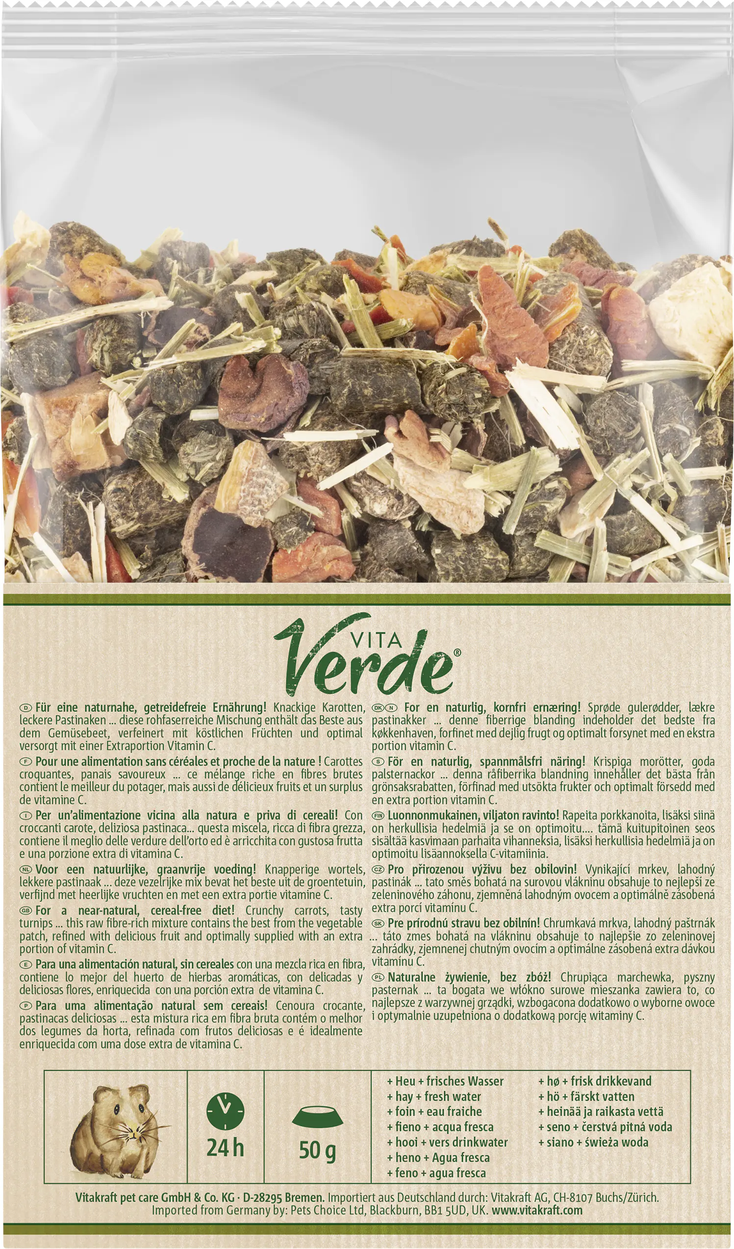 Vitakraft V.Verde NatureDinner Gemüse 600 g