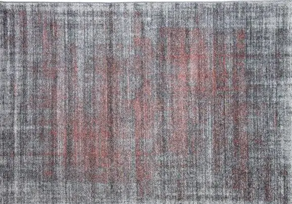 Andiamo Teppich Campos grau-koralle, 160 x 230 cm