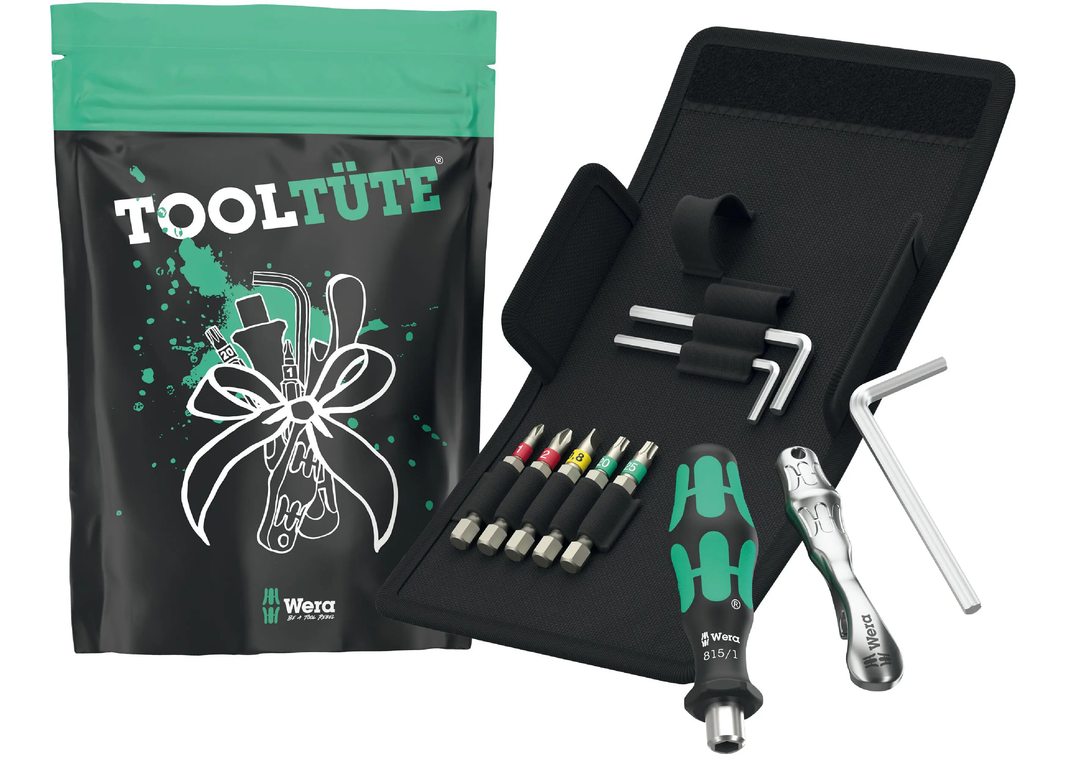 Wera Werkzeugset Tooltüte 10-teilig