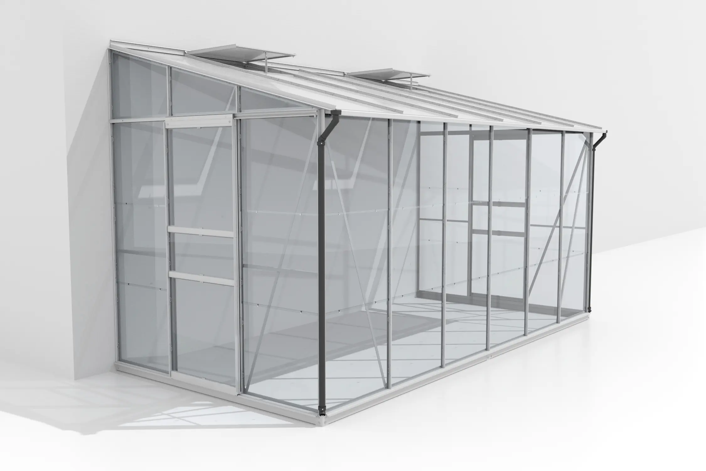 Vitavia Gewächshaus Osiris 7800 190 x 379 cm 3 mm ESG
