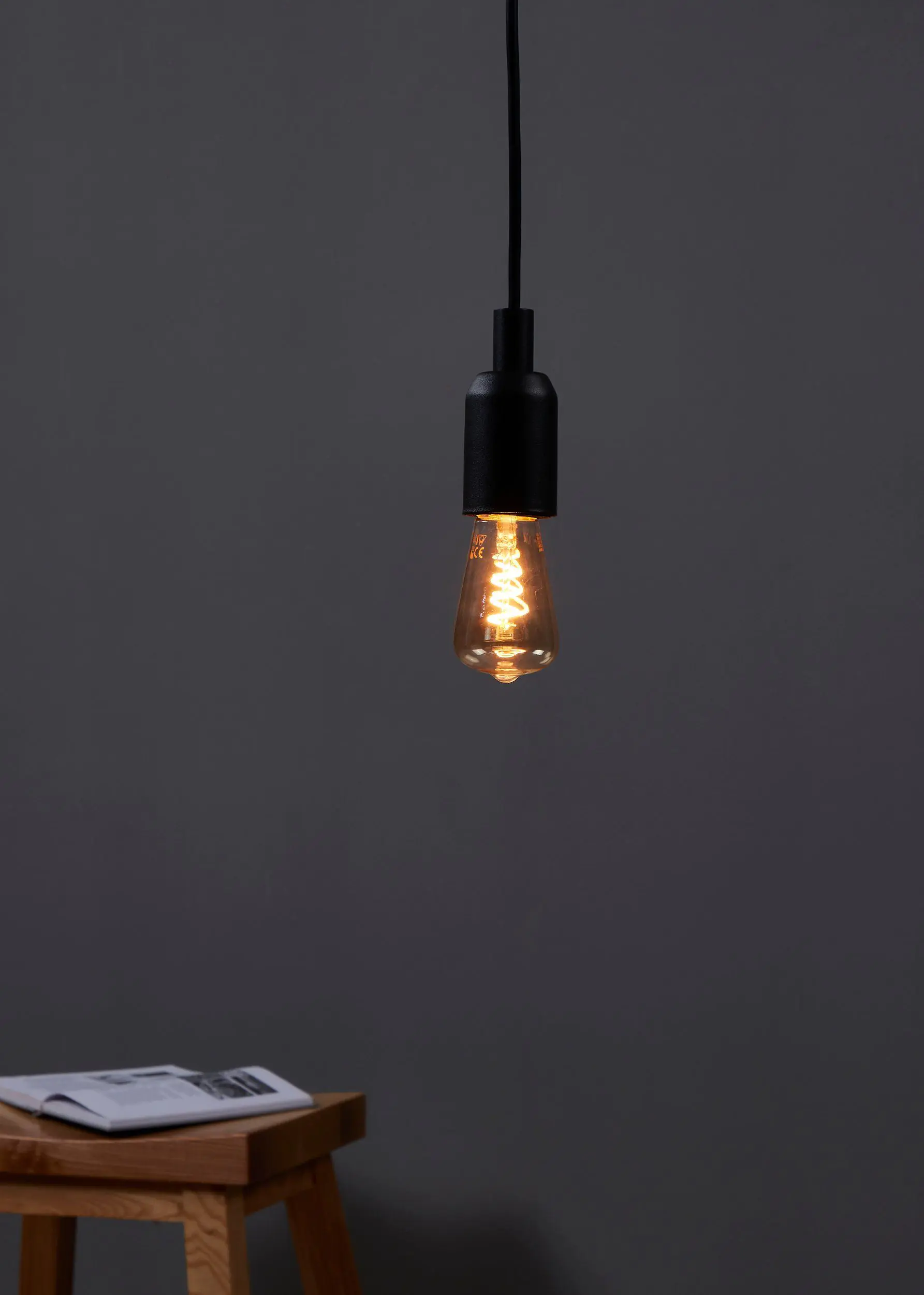 Eglo LED Leuchtmittel Edison ST64 E27 4W amber dim