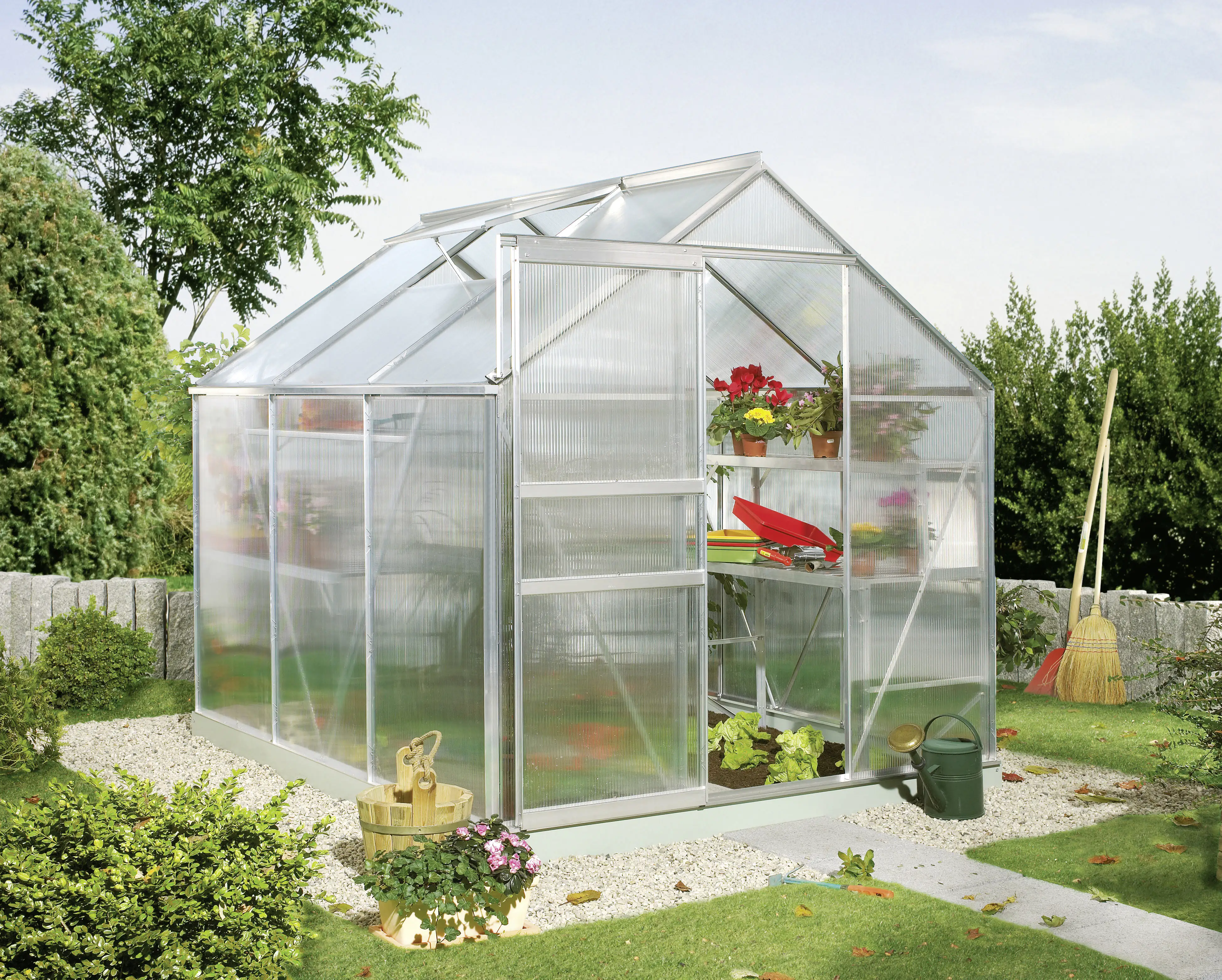 Vitavia Gewächshaus Calypso 4400 192 x 228 cm 6 mm HPK