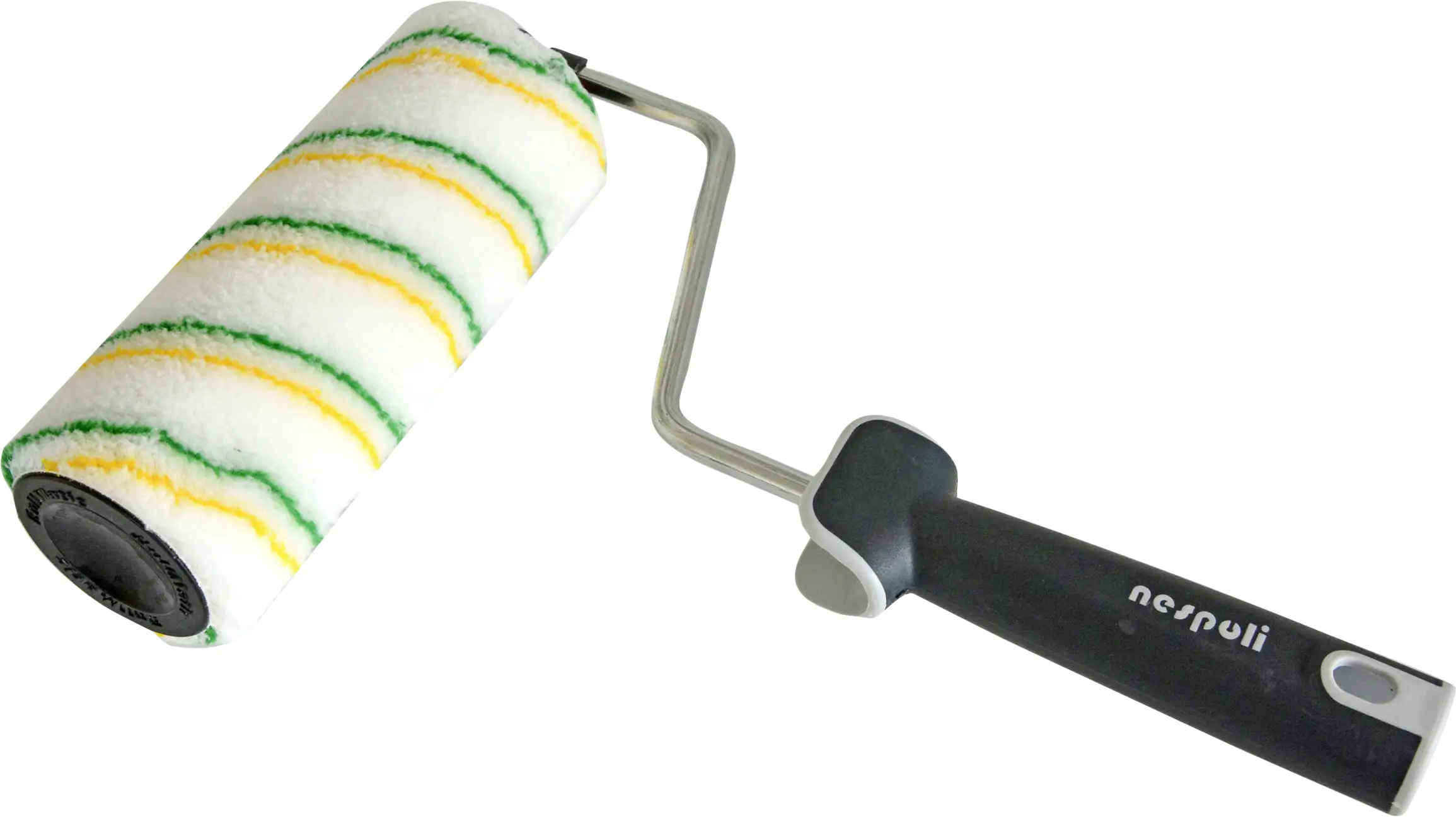 Nespoli RollMatic® Farbroller YellowGreen mit Antihaftbeschichtung 18 cm, 4 mm