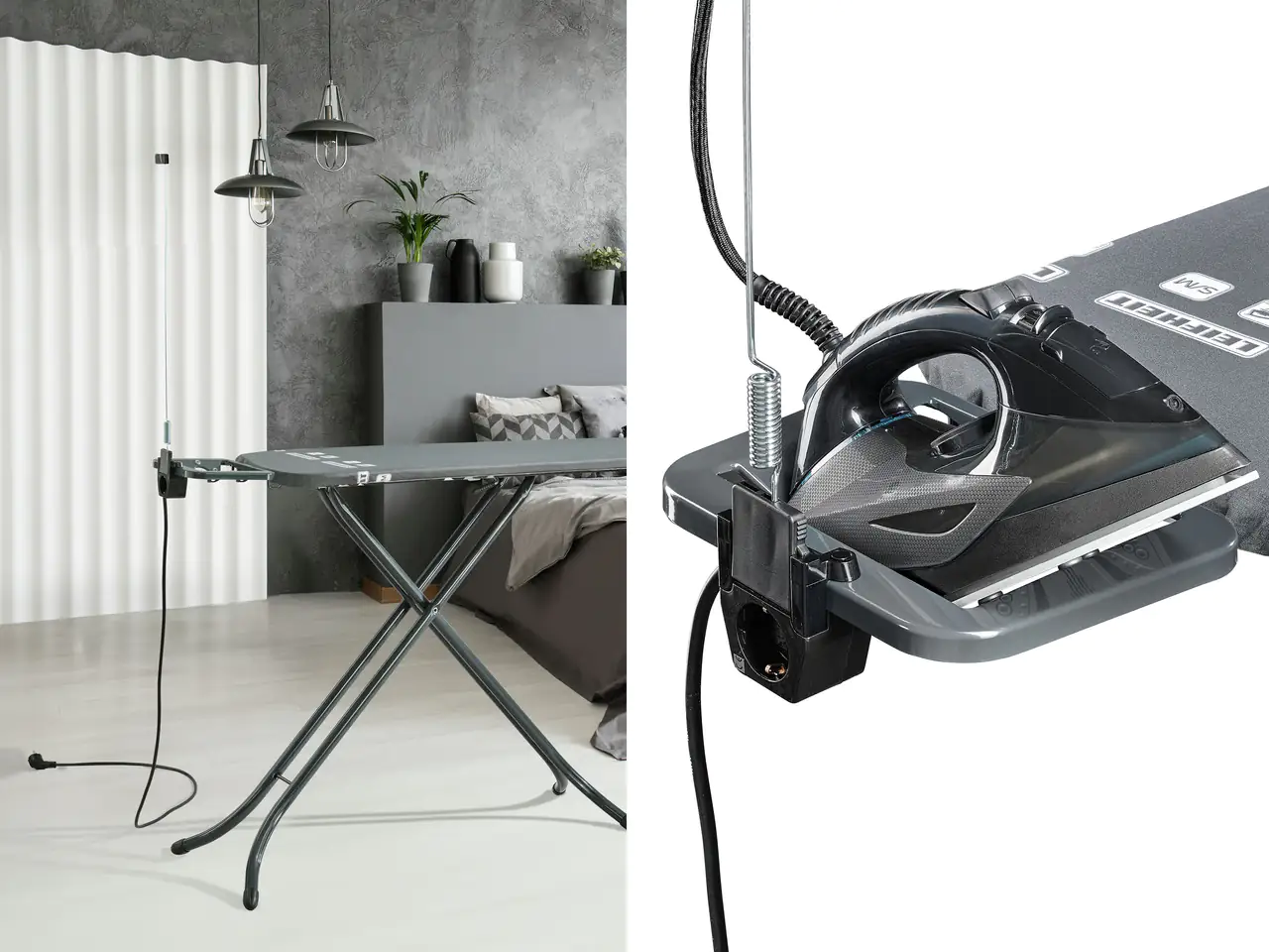 Leifheit Bügeltisch Air Board M Black Plus 