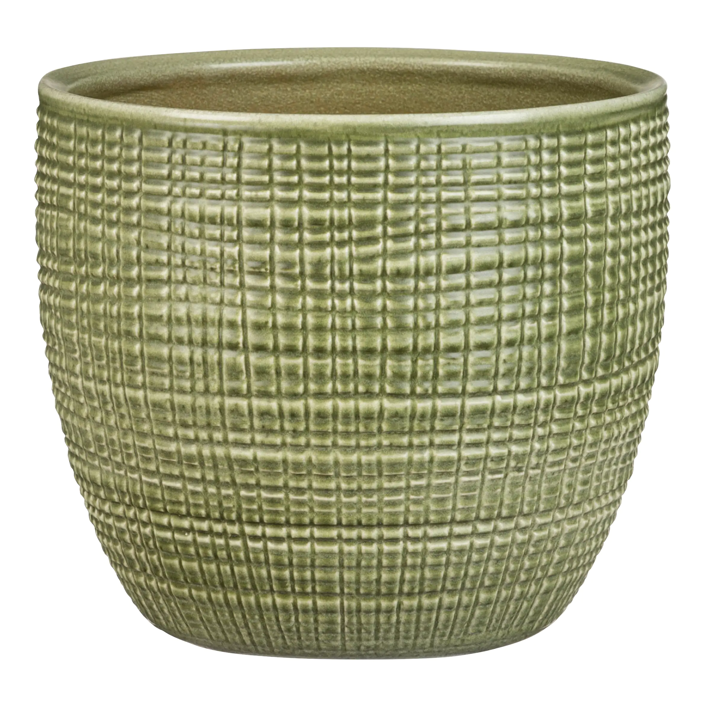 Scheurich Übertopf Serie 866 Ø 14 x 12,2 cm kaki