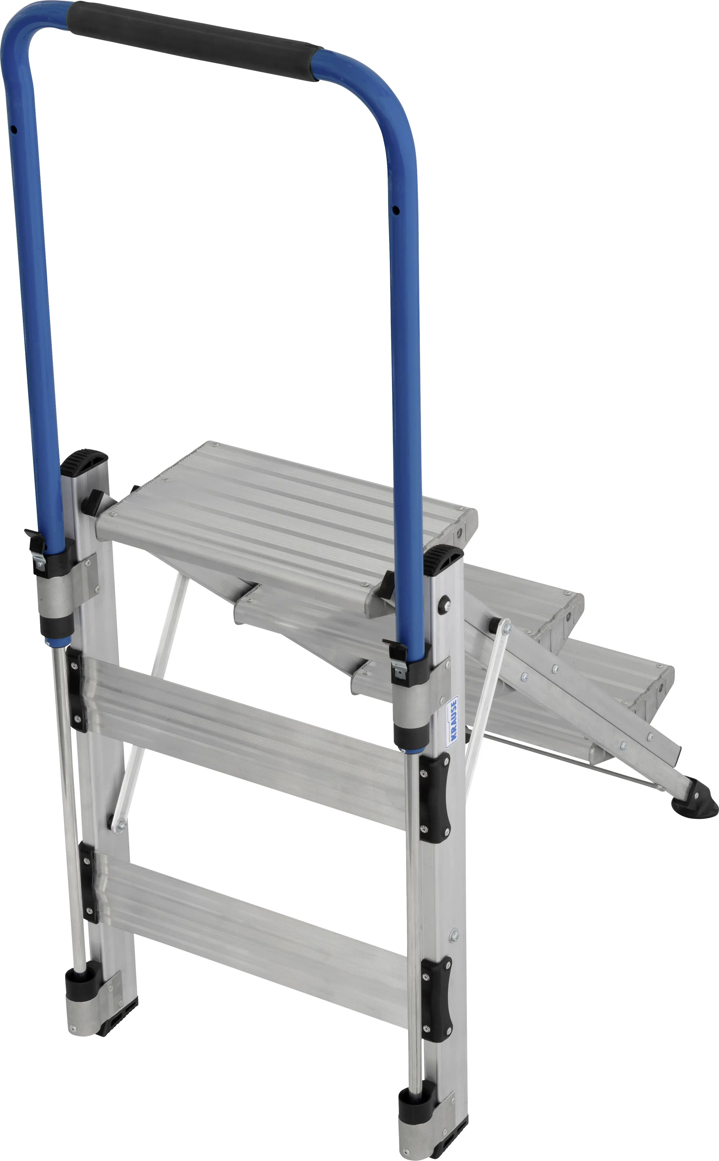 Krause Klapptreppe Stabilo 3 Stufen 75 cm mit Bügel