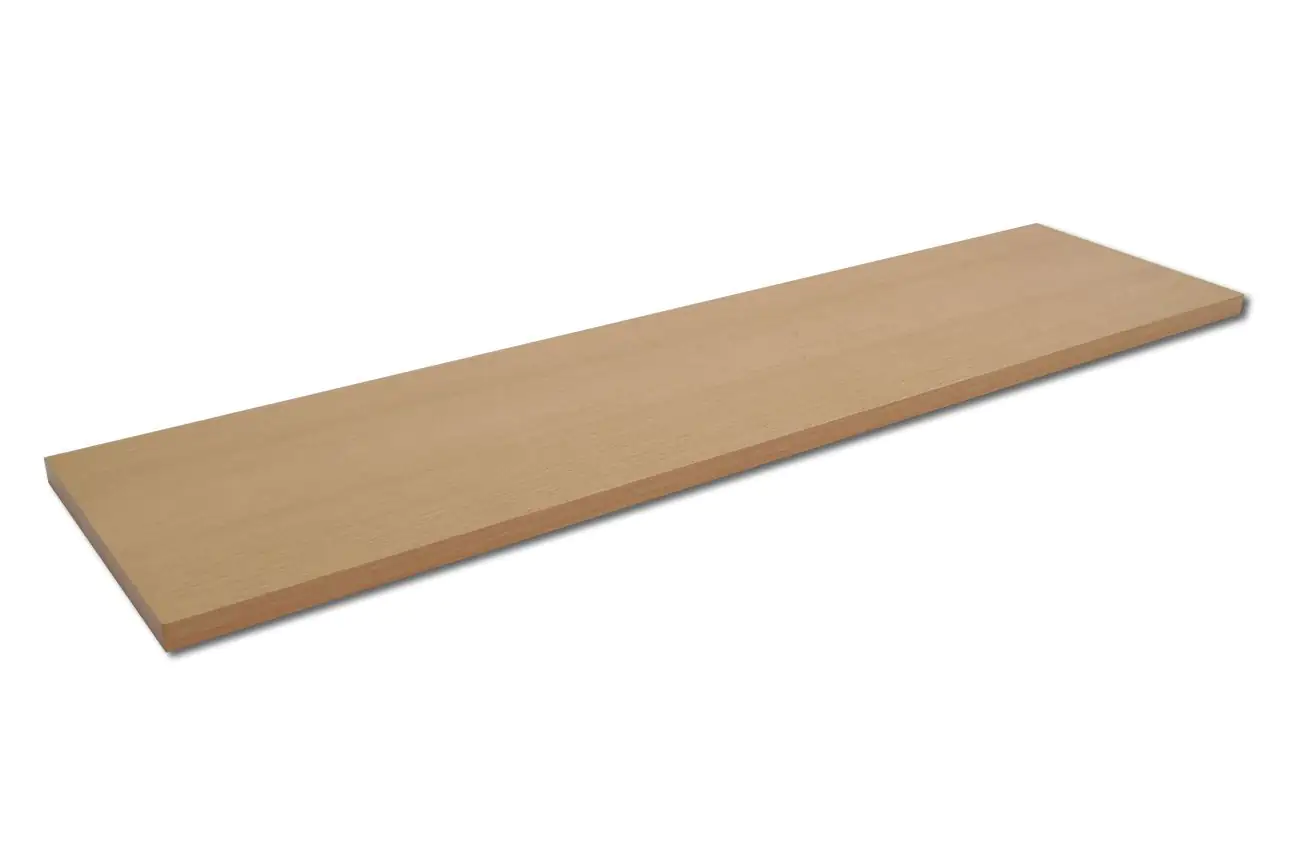 Regalboden buche 80 x 20 x 1,6 cm Melaminbeschichtet