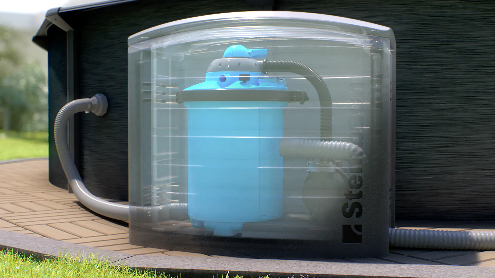 Steinbach Pool Technikbox 91 x 68 x 83 cm