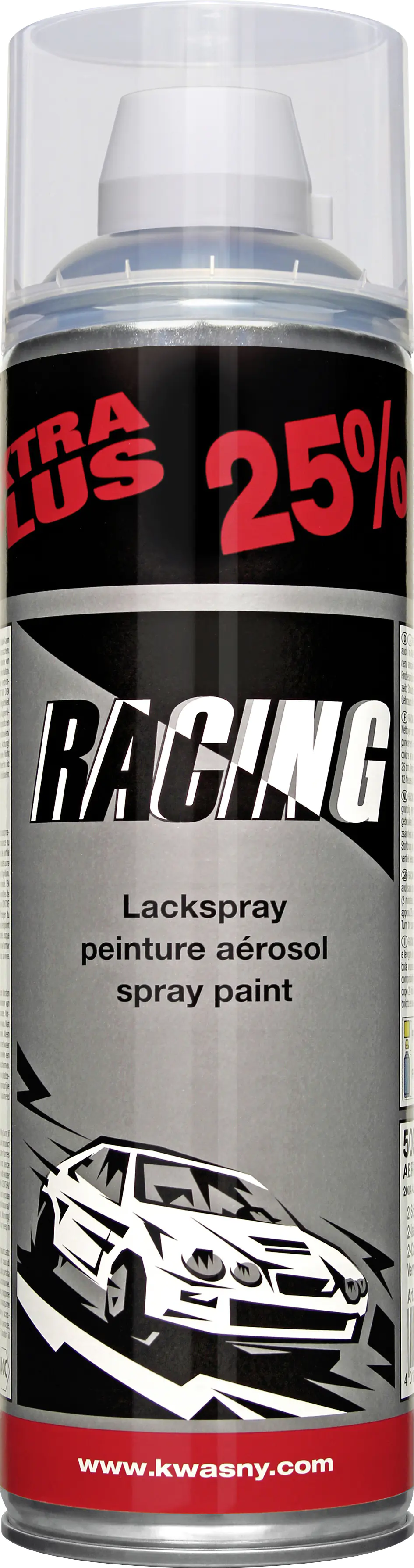 Auto-K Racing Lackspray 2-Schicht-Klarlack glänzend Aktionsgröße 500ml