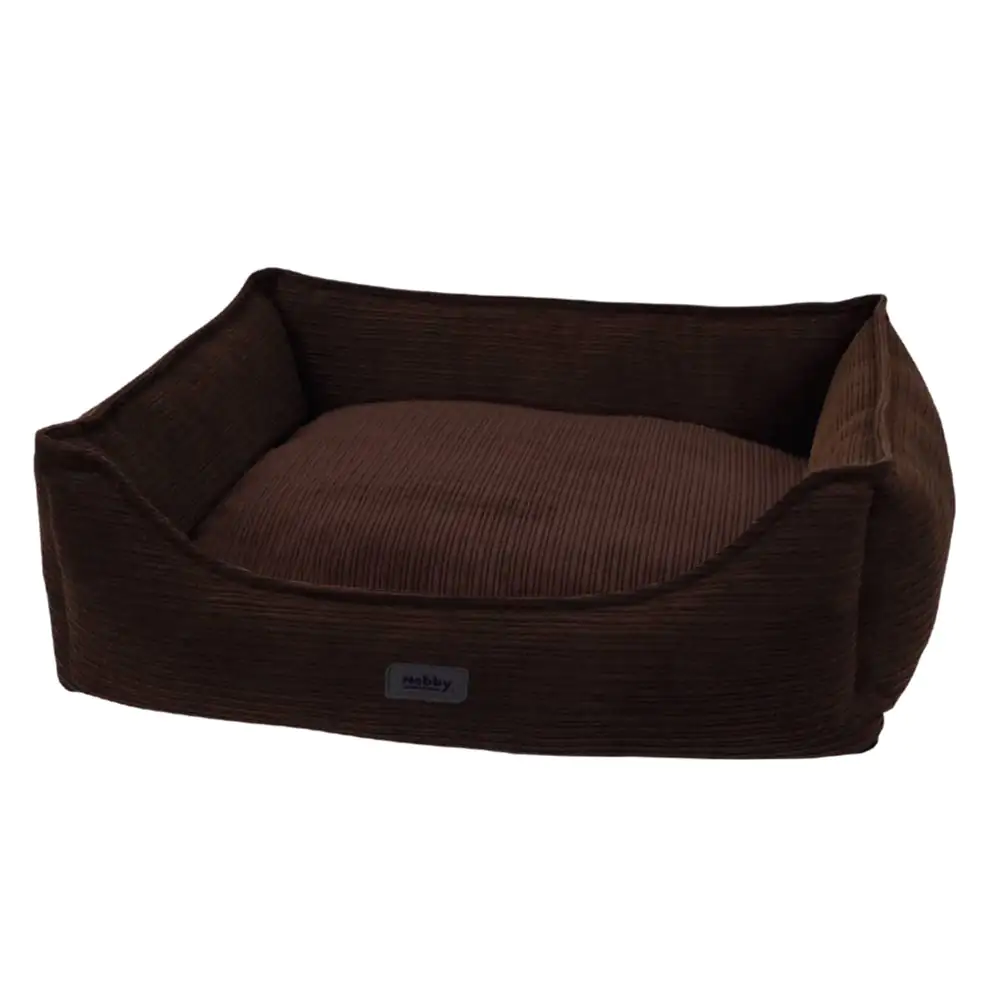 Nobby Hundebett Kamba eckig braun
