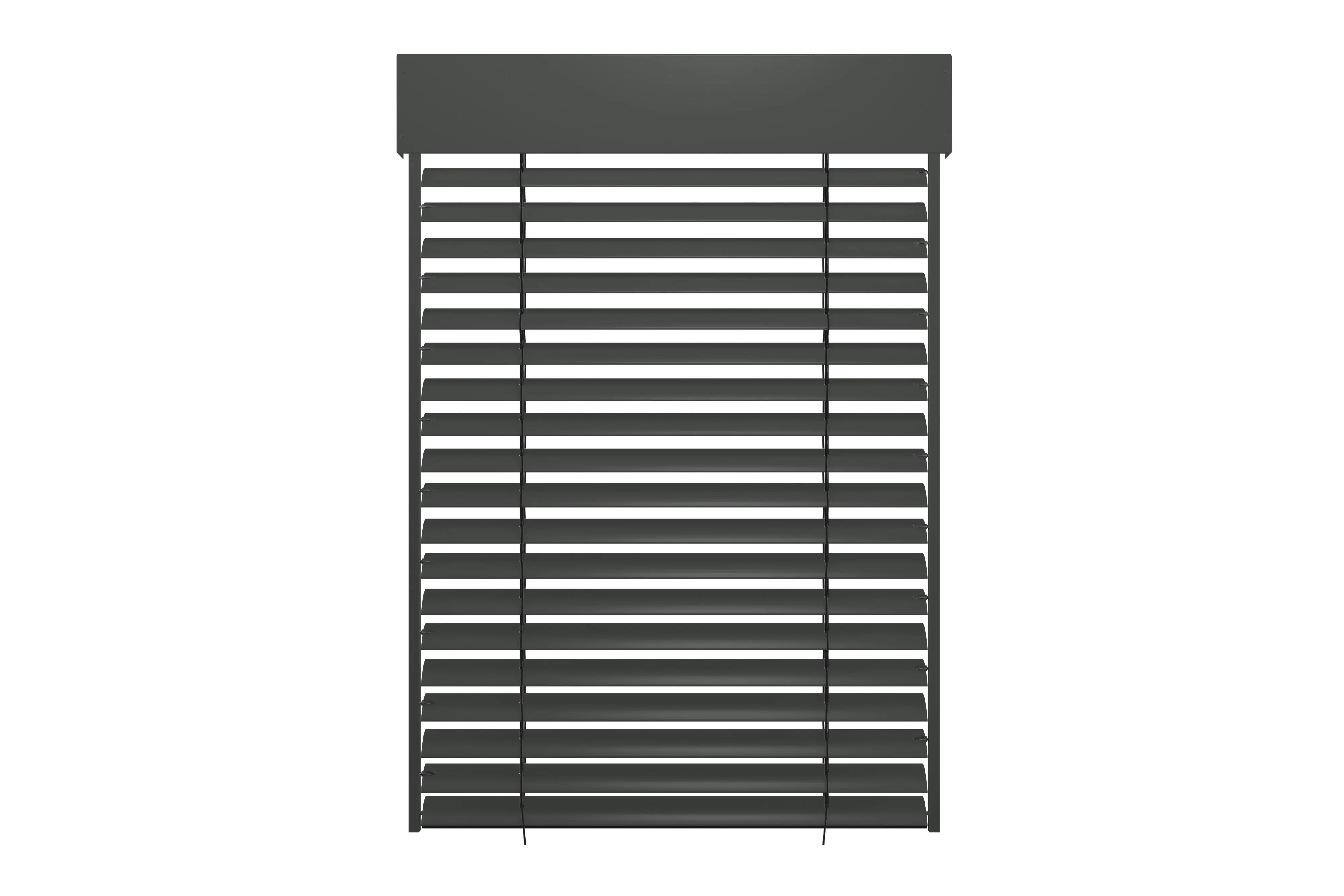 Schellenberg Raffstore Express, anthrazit 130 x 180 cm, Blende 25 cm