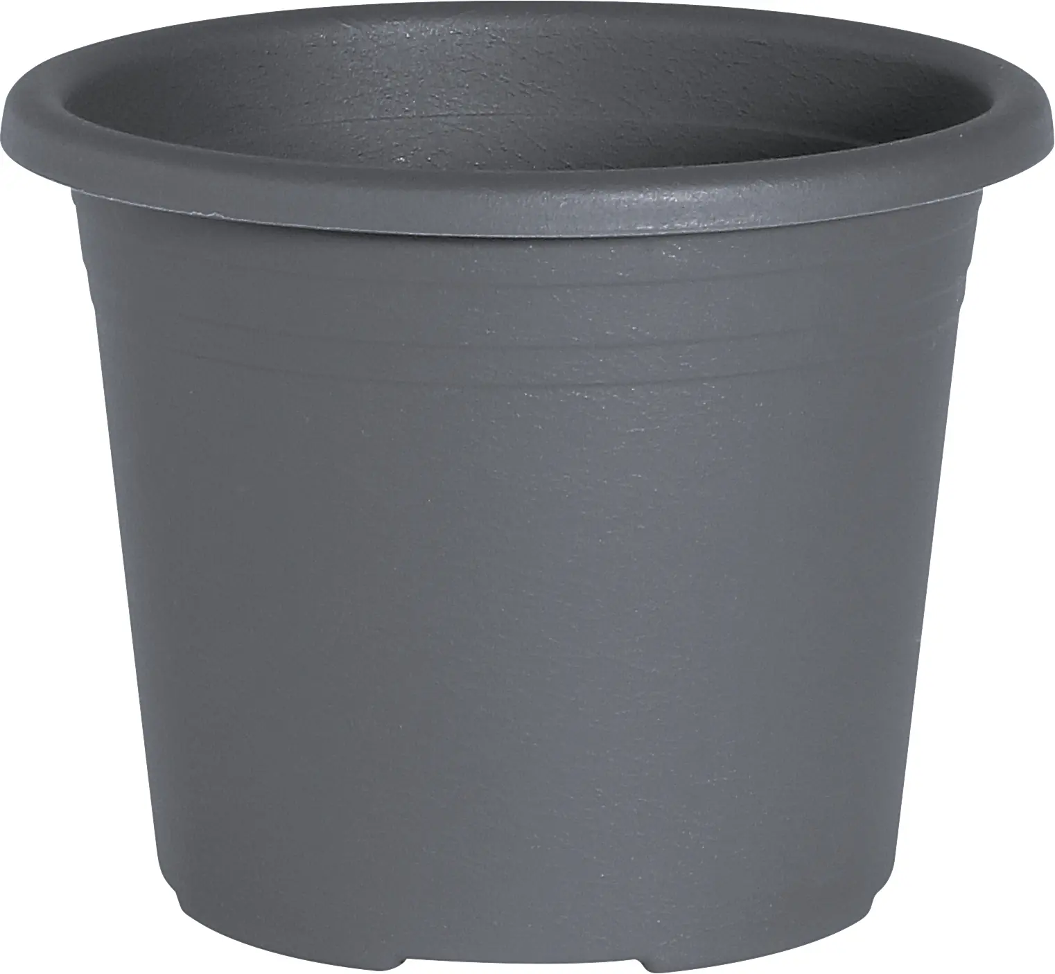 Geli Pflanztopf Cylindro Kunststoff anthrazit Ø 16 x 13 cm 