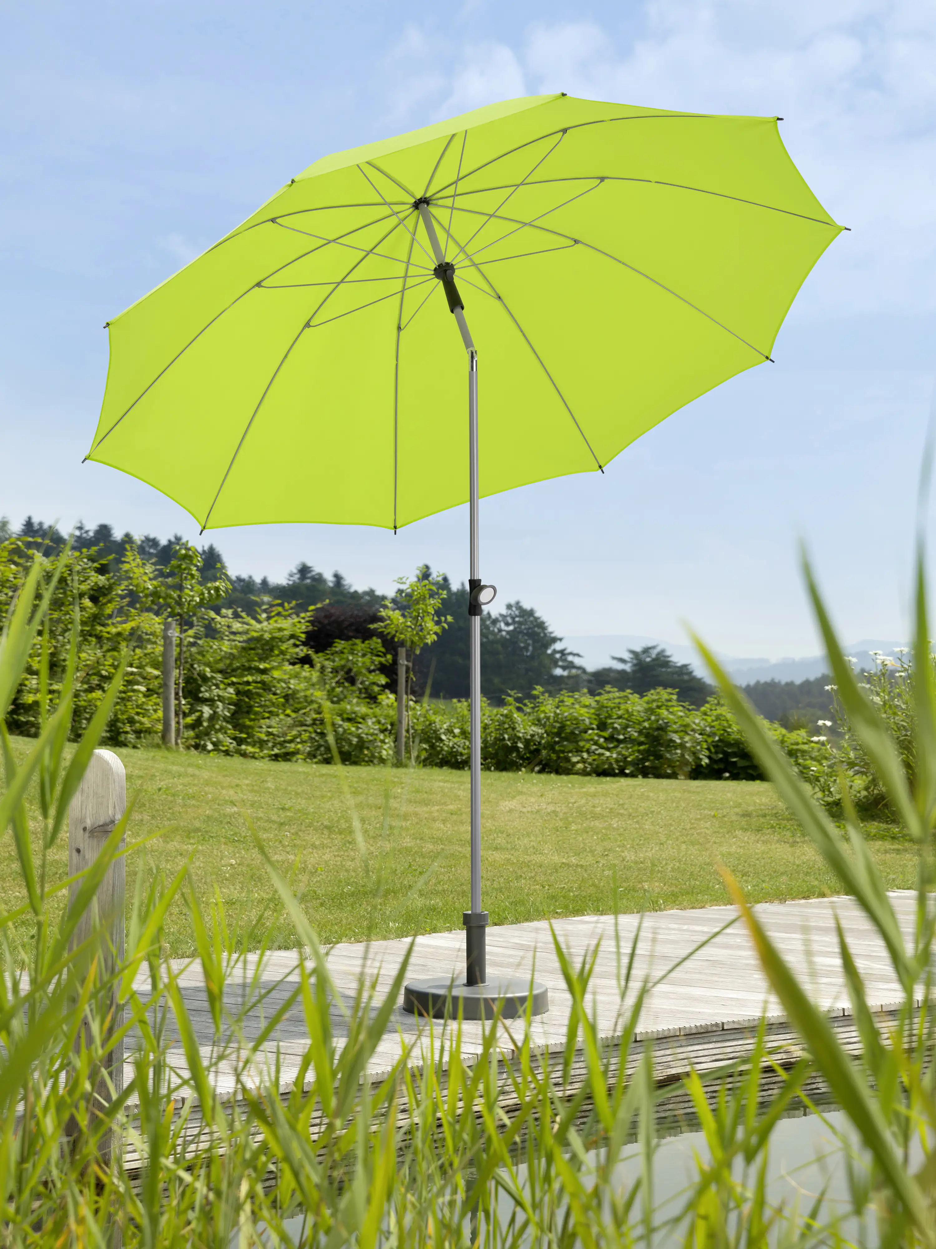 Schneider Sonnenschirm Locarno apfelgrün Ø 220 cm