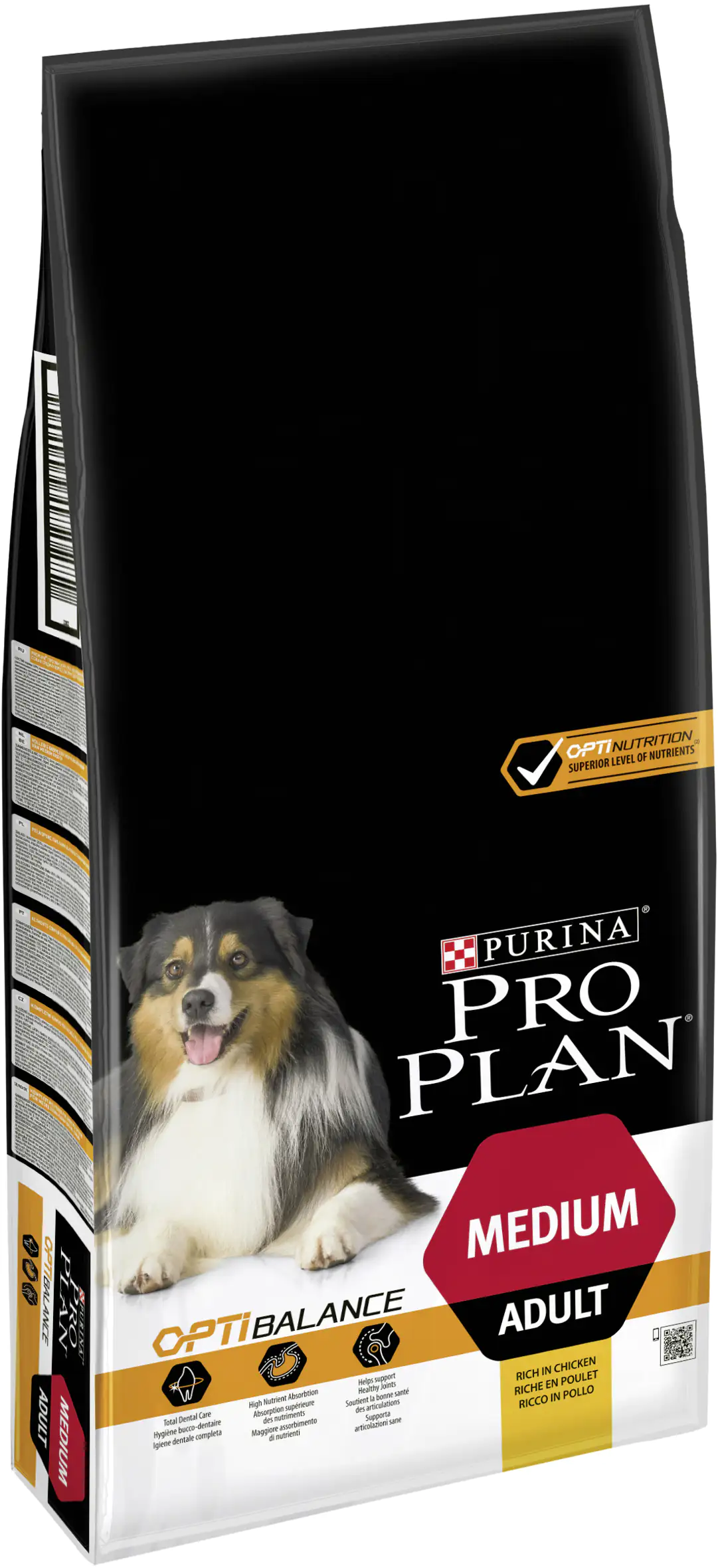 Purina Pro Hundetrockenfutter Adult Medium 14 kg Huhn & Reis
