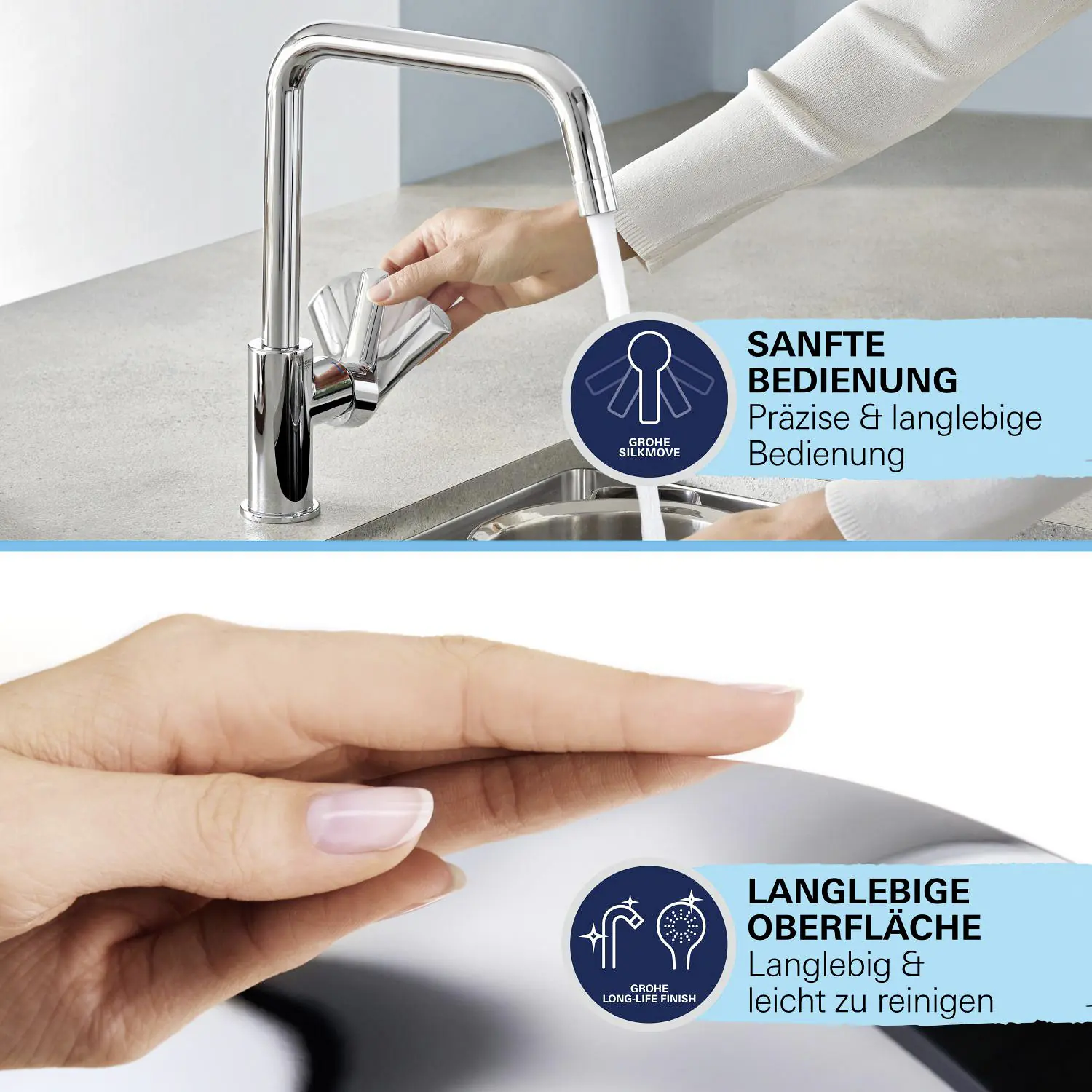 Grohe Spültischarmatur Get verchromt