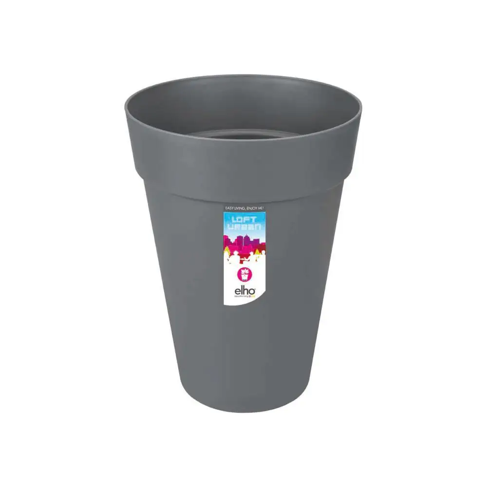 Elho Pflanztopf Loft Urban Ø 35 x 46 cm anthrazit