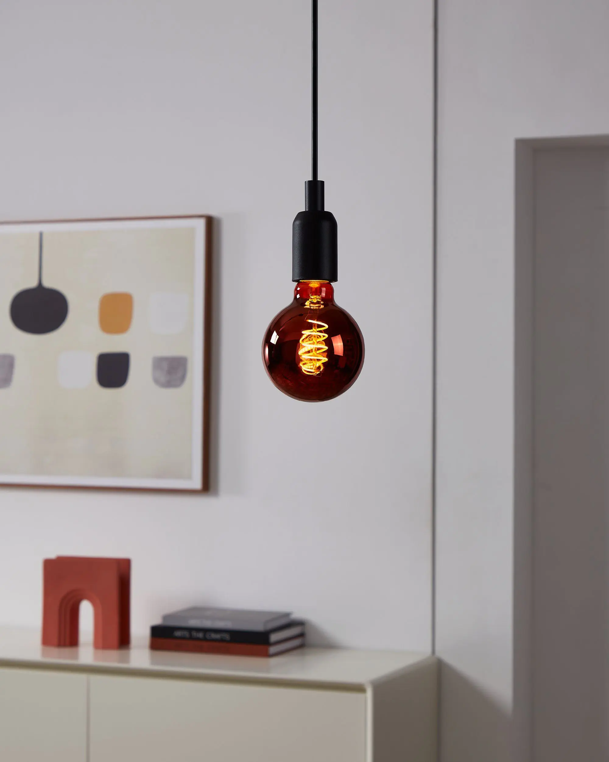 Eglo LED Globe G95 E27 4W kupfer