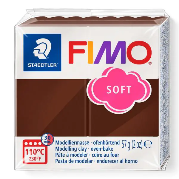Fimo Soft schoko 57 Gramm