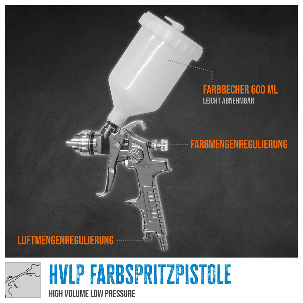Güde Farbspritzpistole PROFI- F PROFI- F