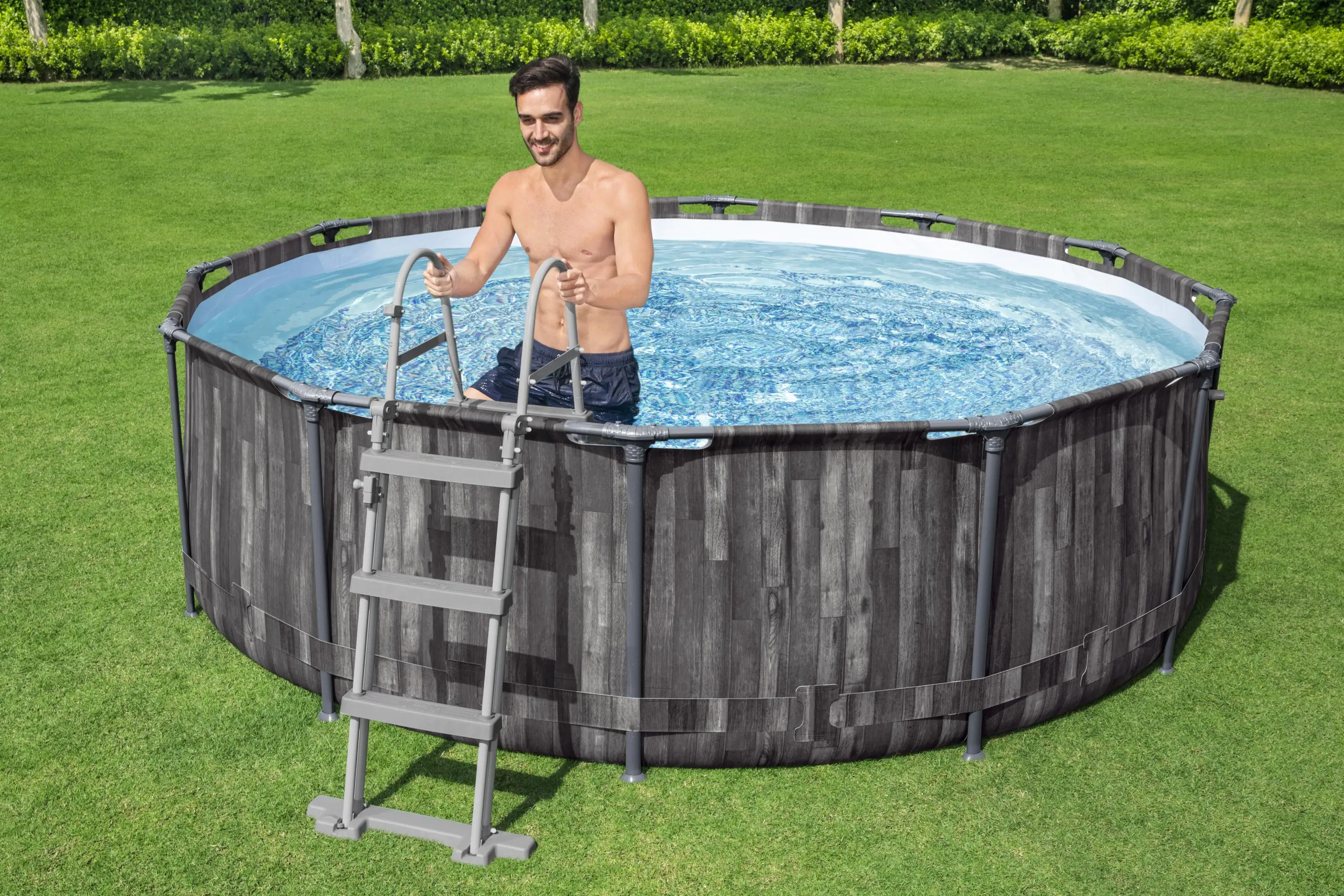 Bestway Flowclear Sicherheitsleiter 107 cm