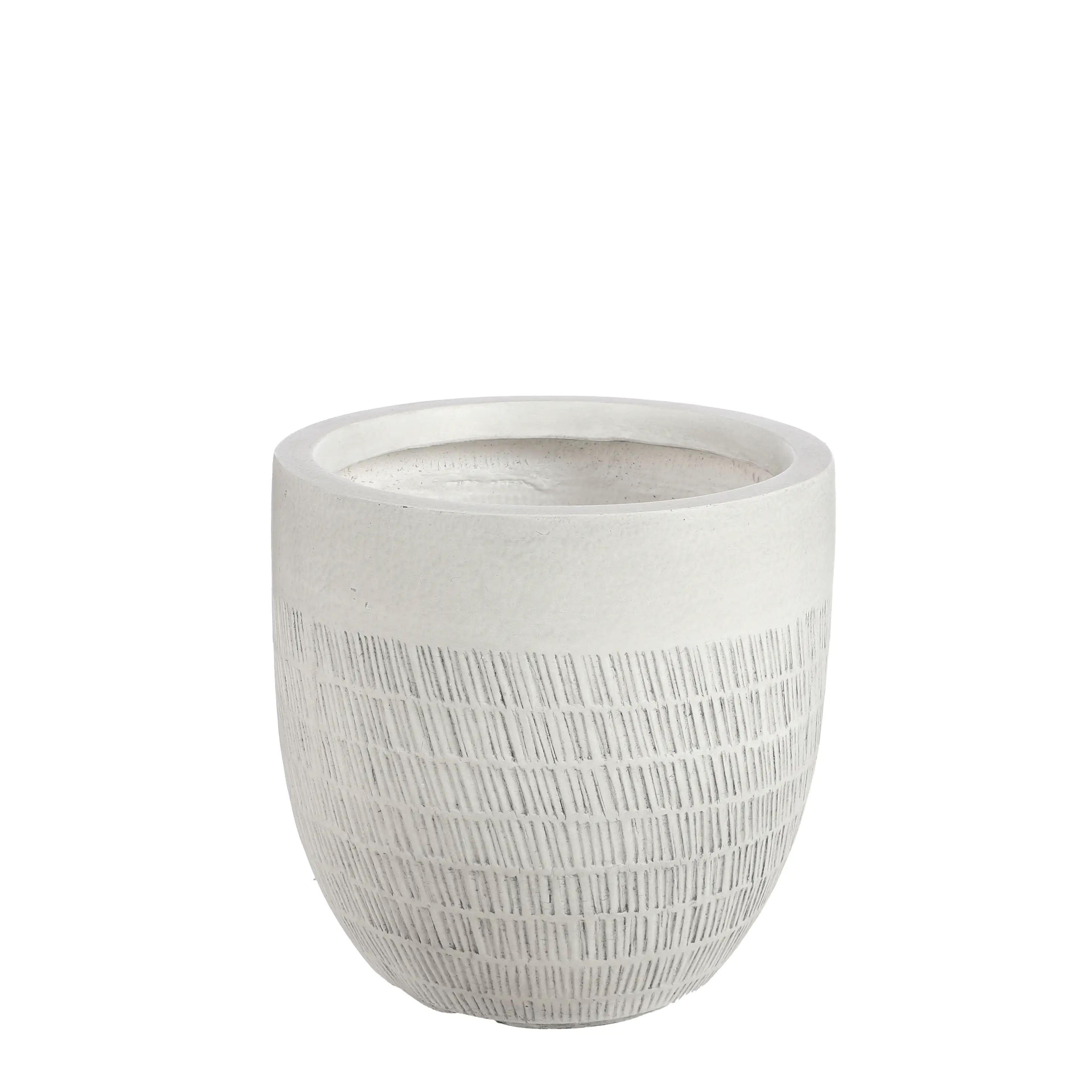 Edelmann Pflanztopf Zembla Ø 25,5 x 26 cm off white