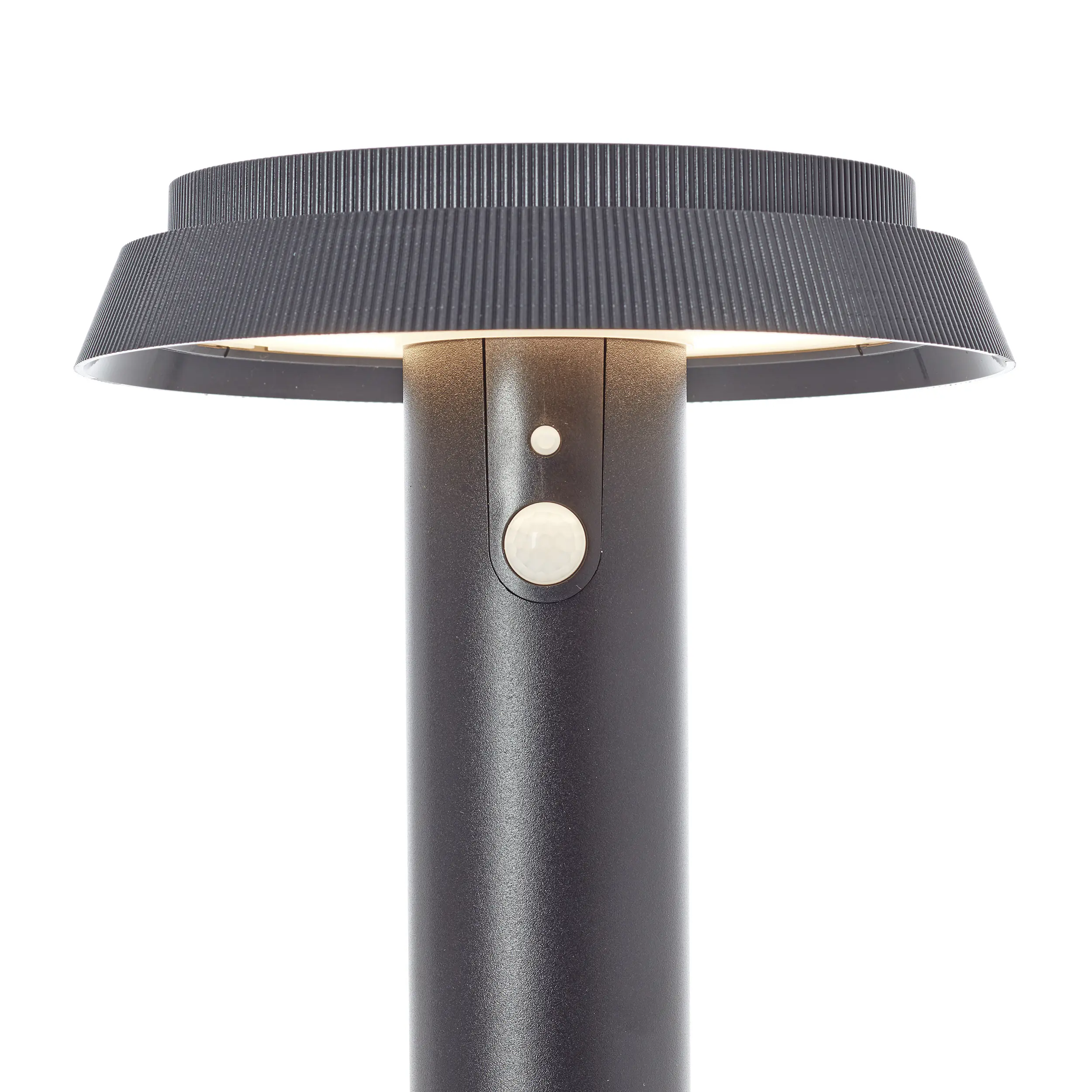 Brilliant Solar-Außenstehleuchte Alvero 4W  warmweiß Bewegungsmelder