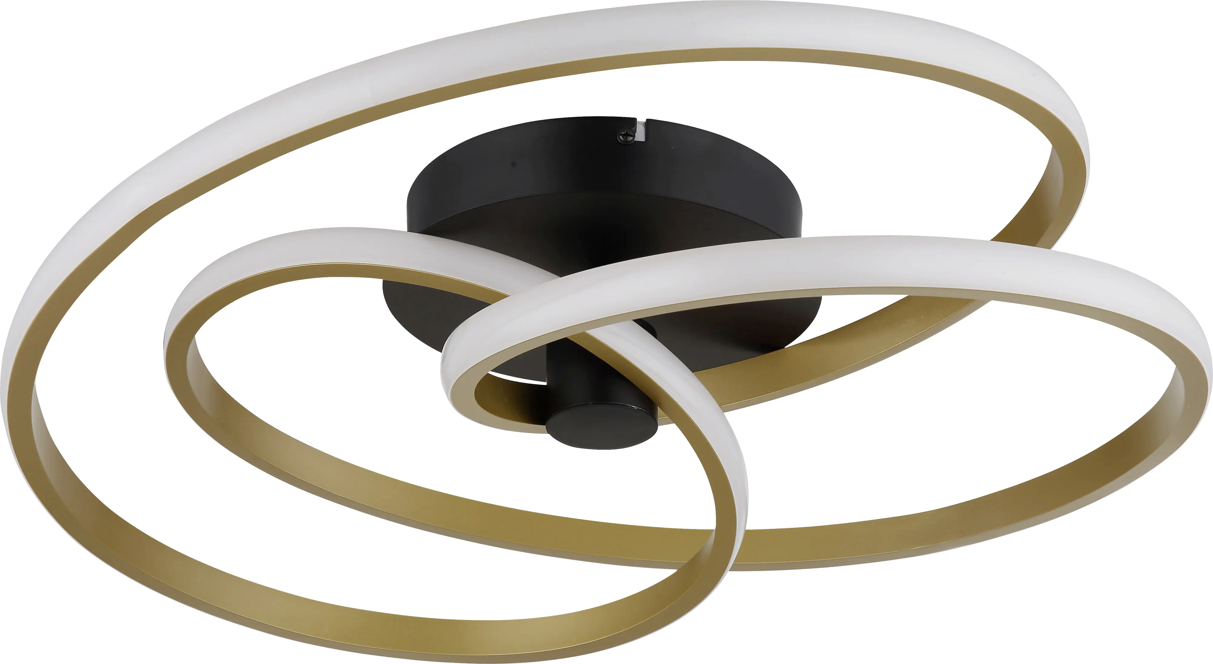Globo LED Deckenleuchte Glyxar goldfarben