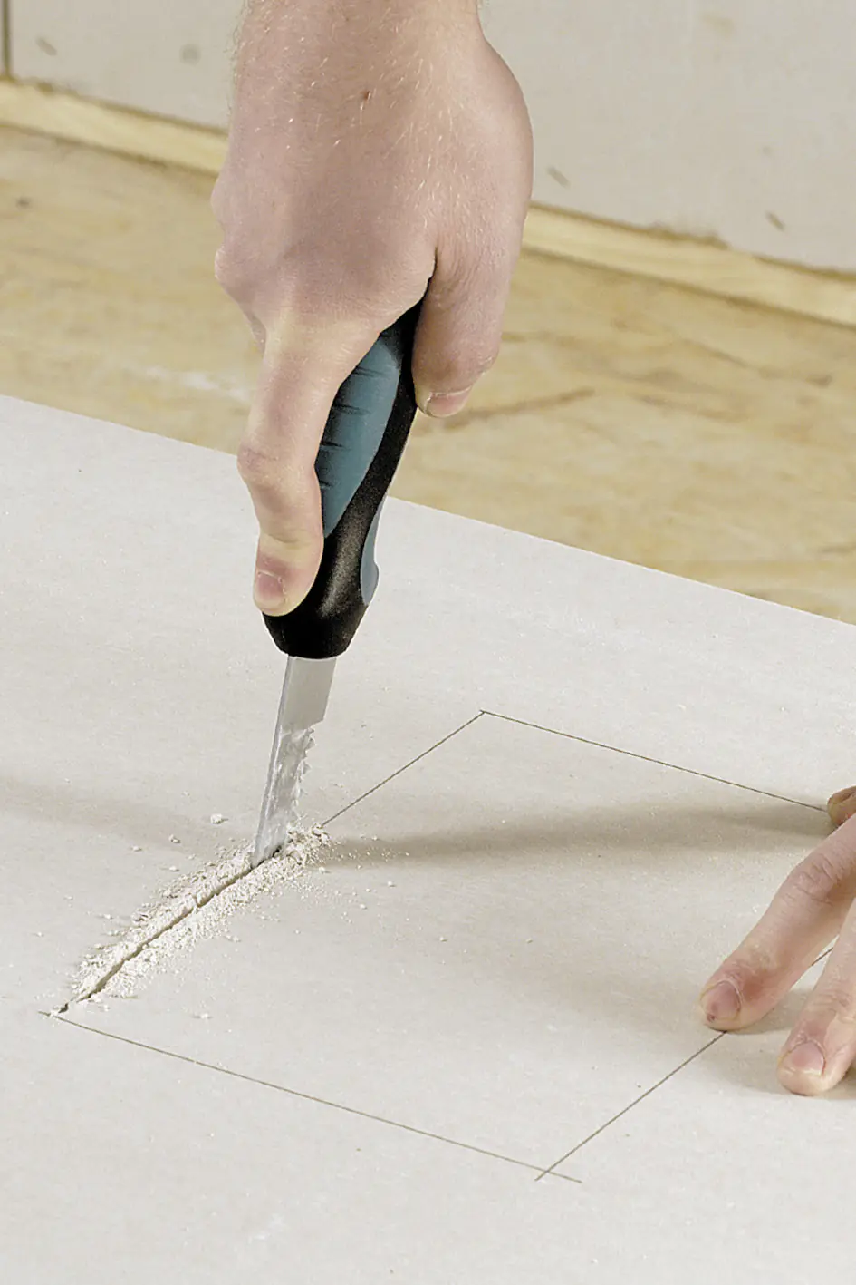Wolfcraft Hand-Stichsäge 160 mm für Gipskartonplatten