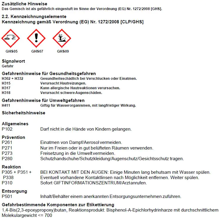 Creativ Epoxy Gießharz Resin 20  - 500 g