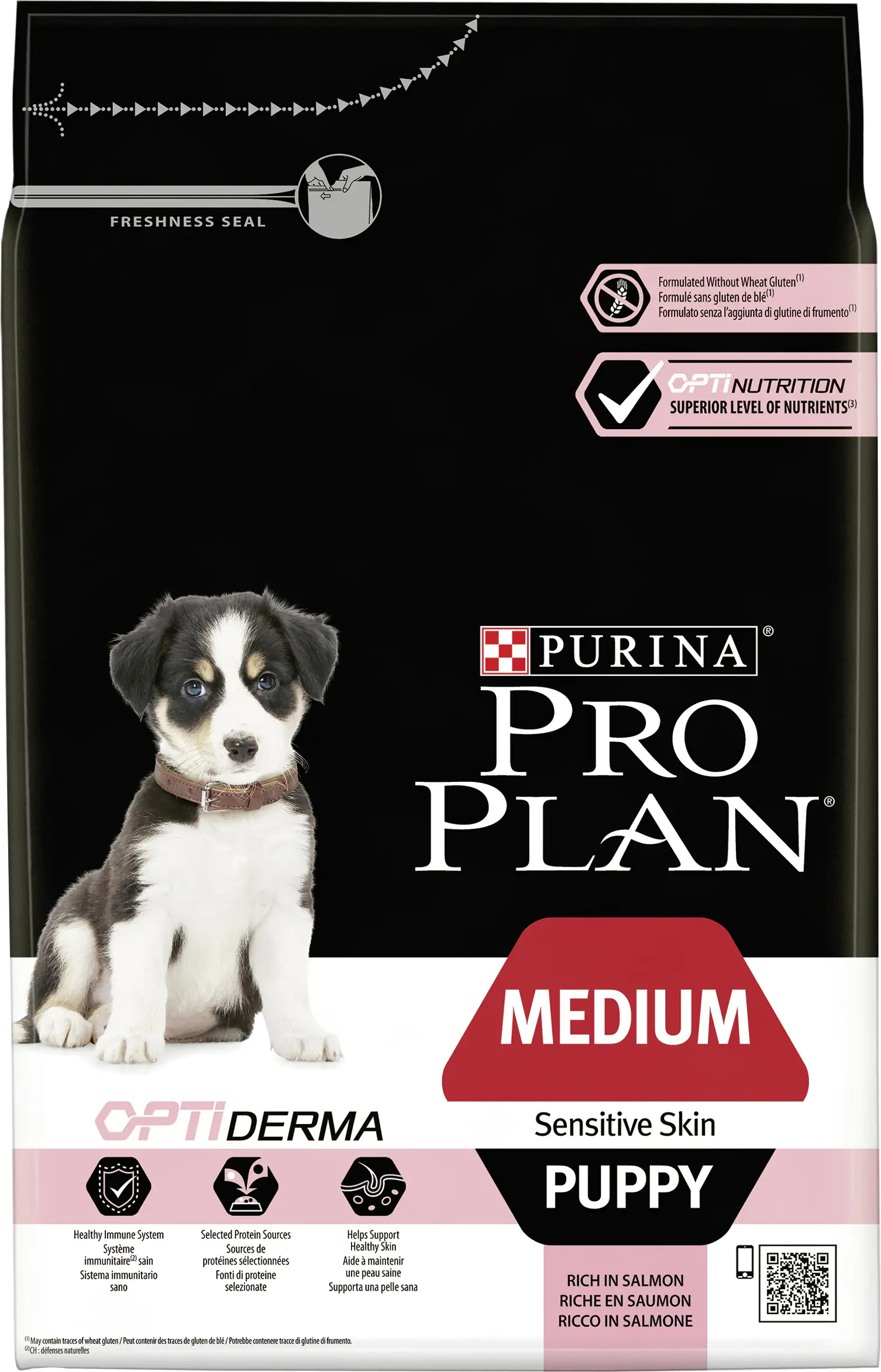 Purina Pro Hundetrockenfutter Junior Medium 3 kg Lachs & Reis