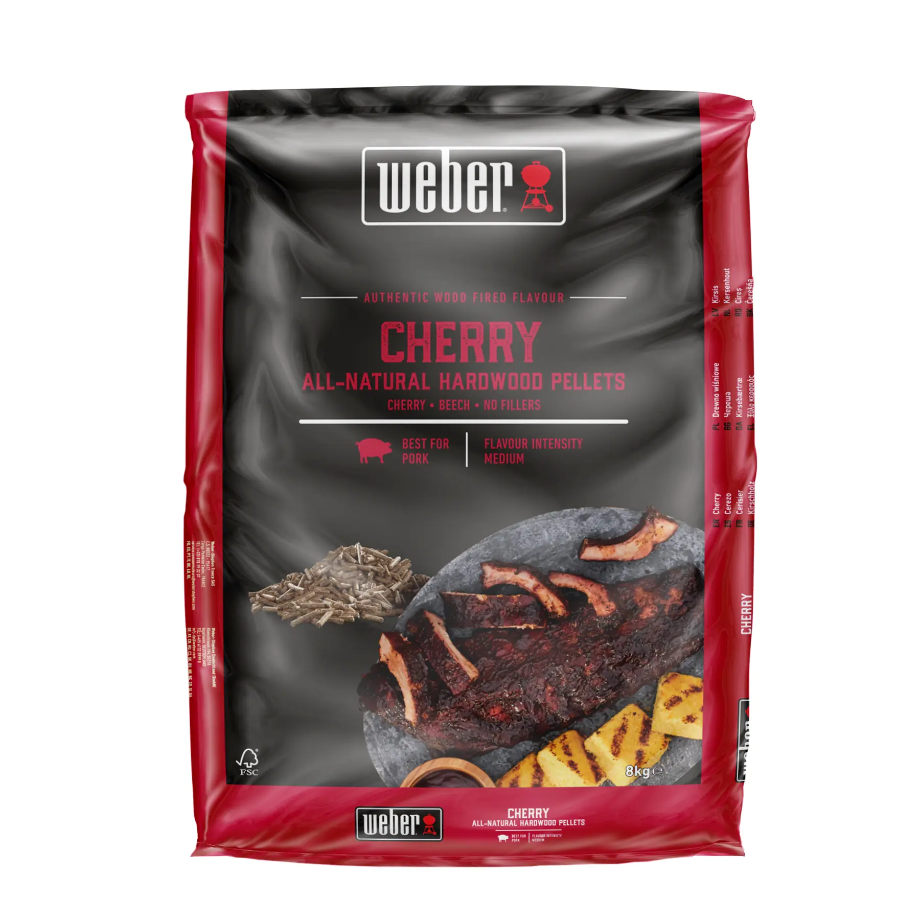 Weber Grill-Holzpellets SmokeFire Kirschholz 8 kg