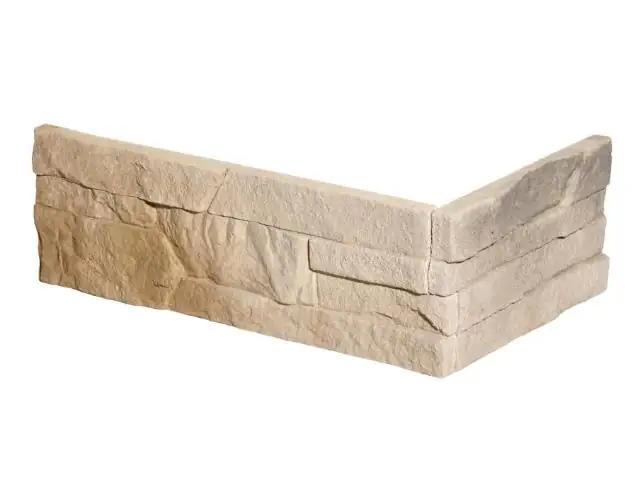 Verblender Ecke Oviedo weiß-beige