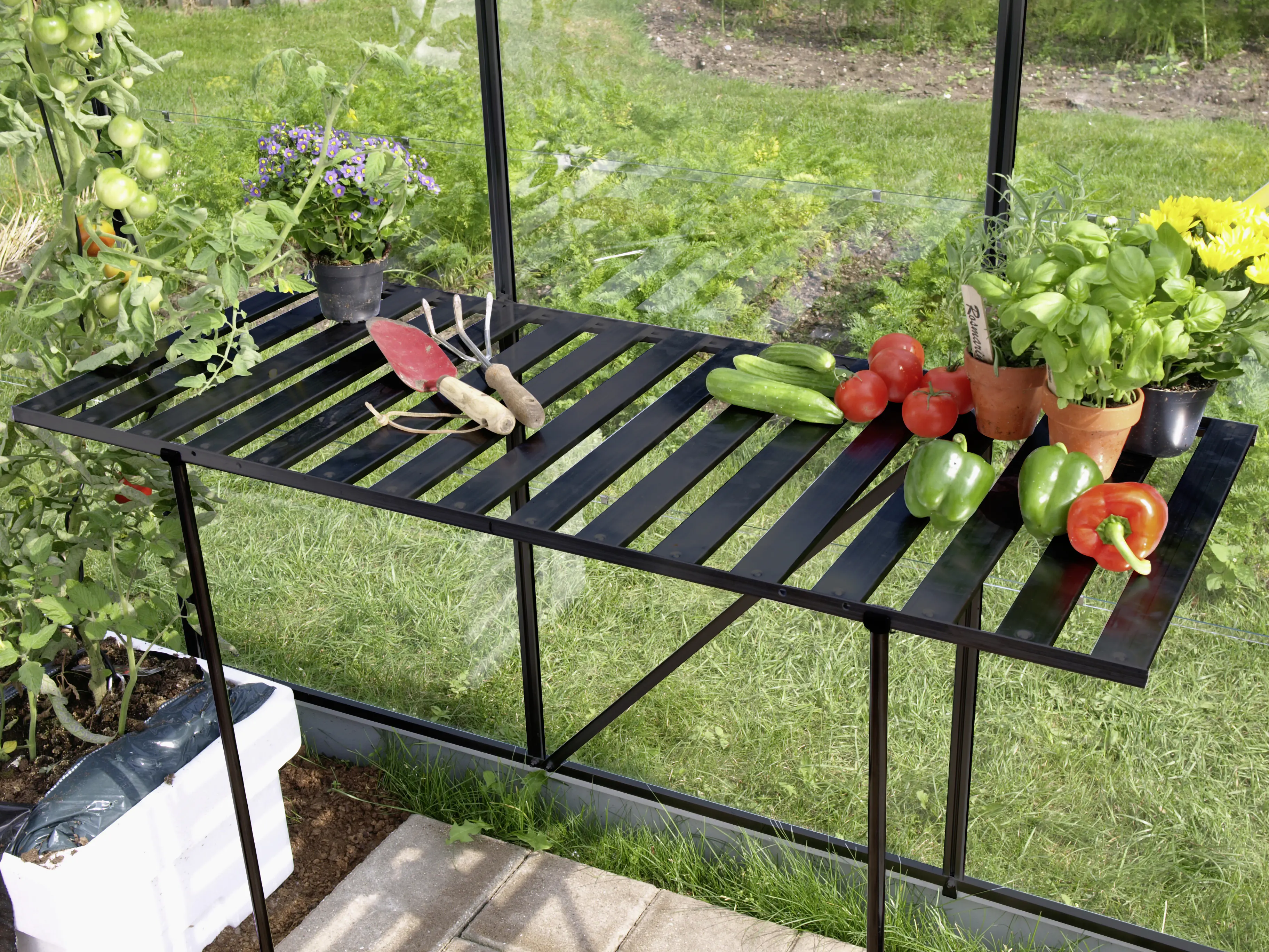 Vitavia Alutisch 120 x 56 x 81 schwarz