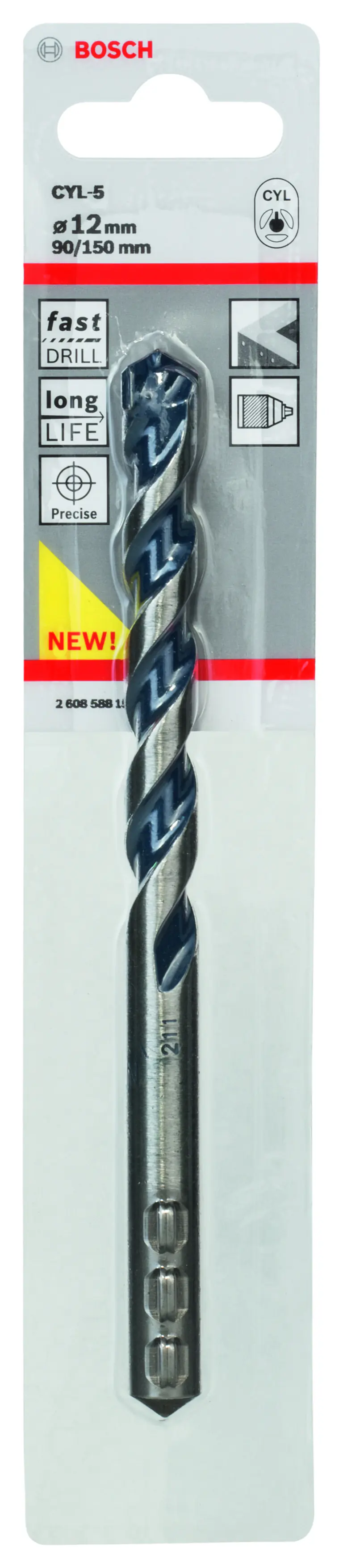 Bosch Betonbohrer CYL-5 12 x 90 mm