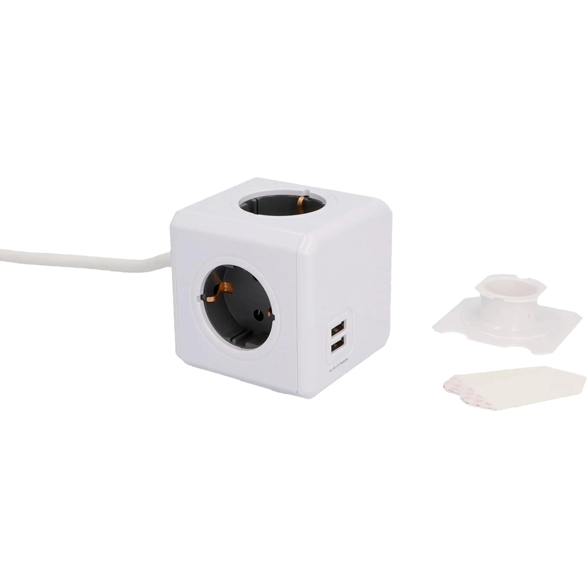 Power Cube 4 + 2 USB 1,5 m Kabel