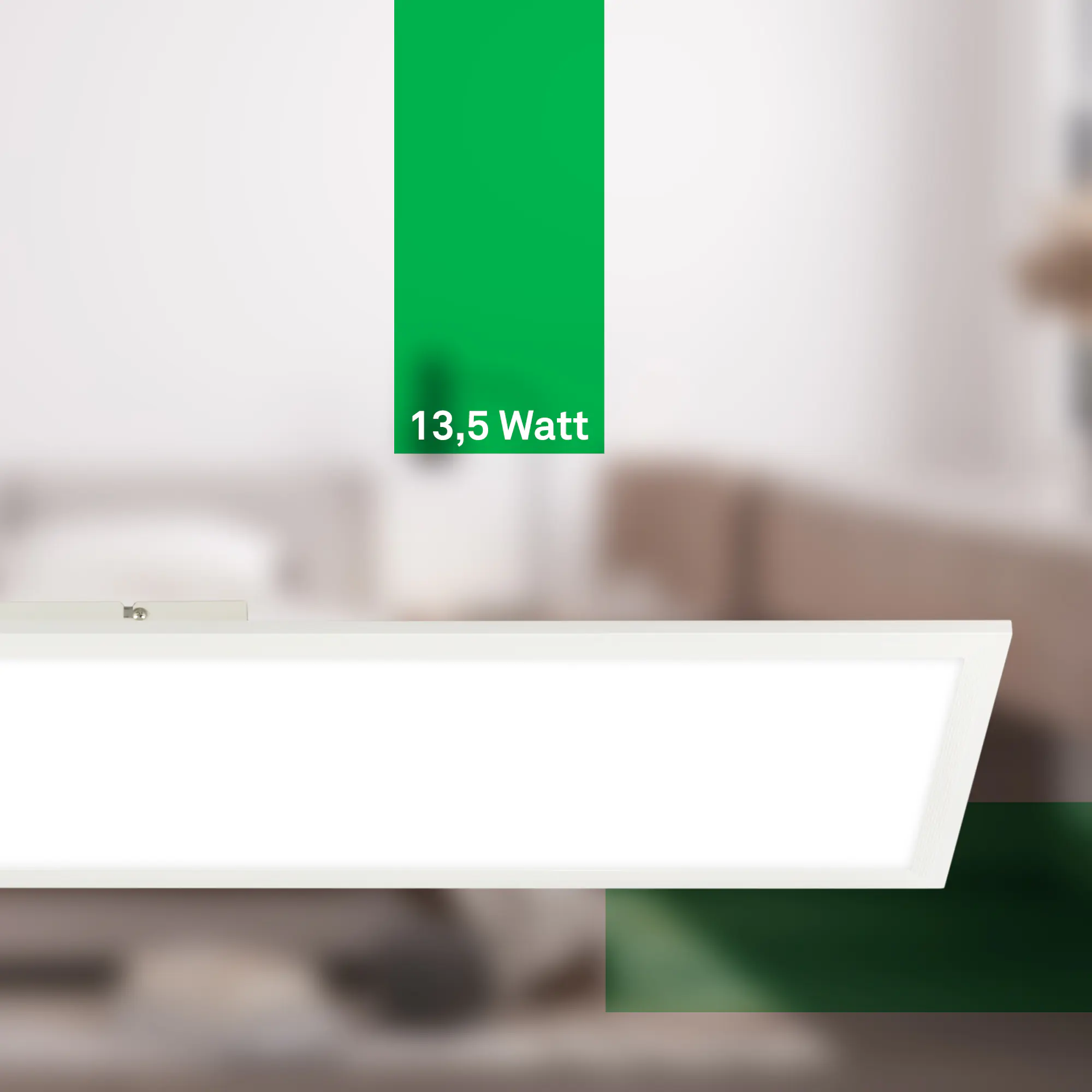 Briloner LED Panel Simple A 13,5W 100x25 cm weiß neutralweiß