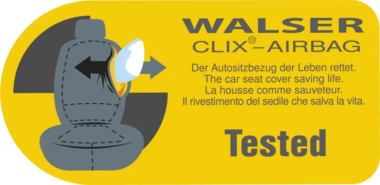 Walser Autositzbezug Modulo für Doppelbank 3-teilig