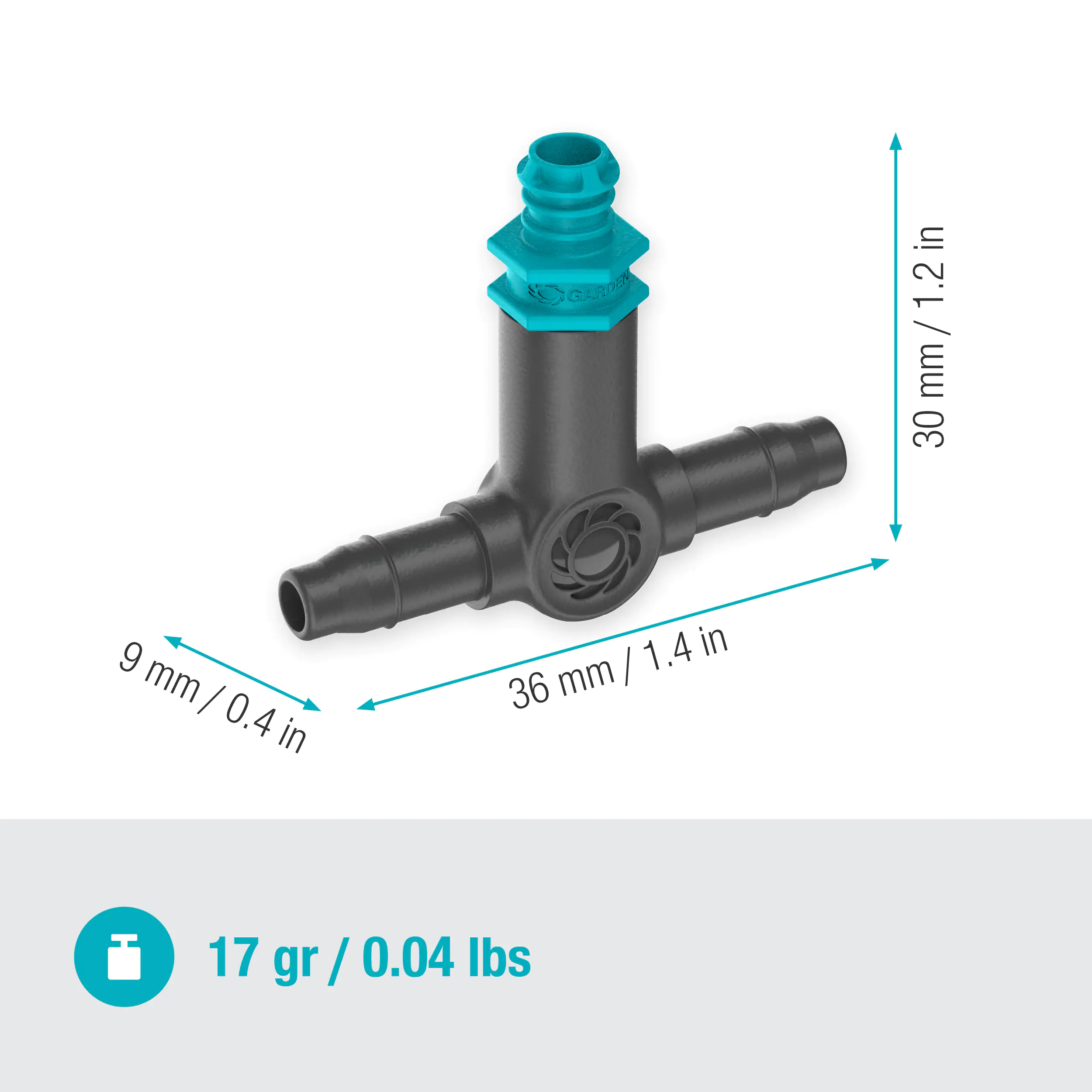 Gardena Reihentropfer, 2 l/h