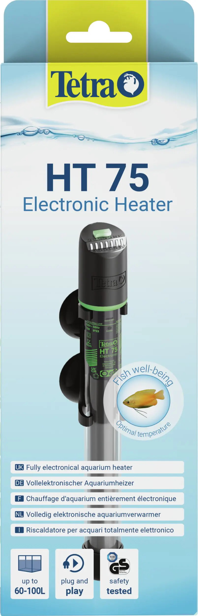 Tetra Aquariumheizung HT Heater 75 Electronic