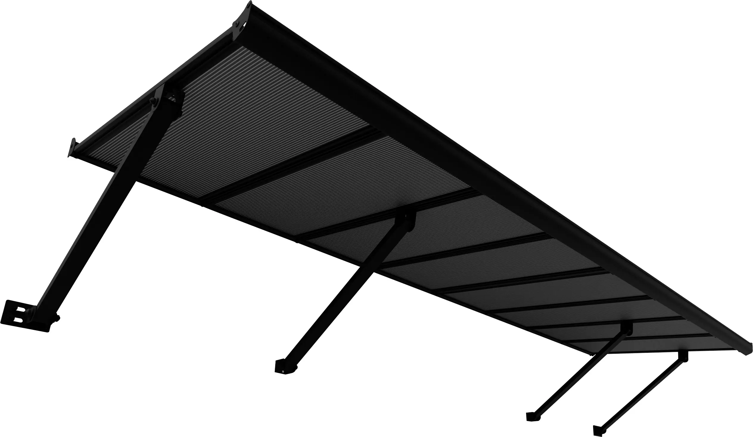 Canopia Vordach Augustine 294 x 90,5 cm grau 