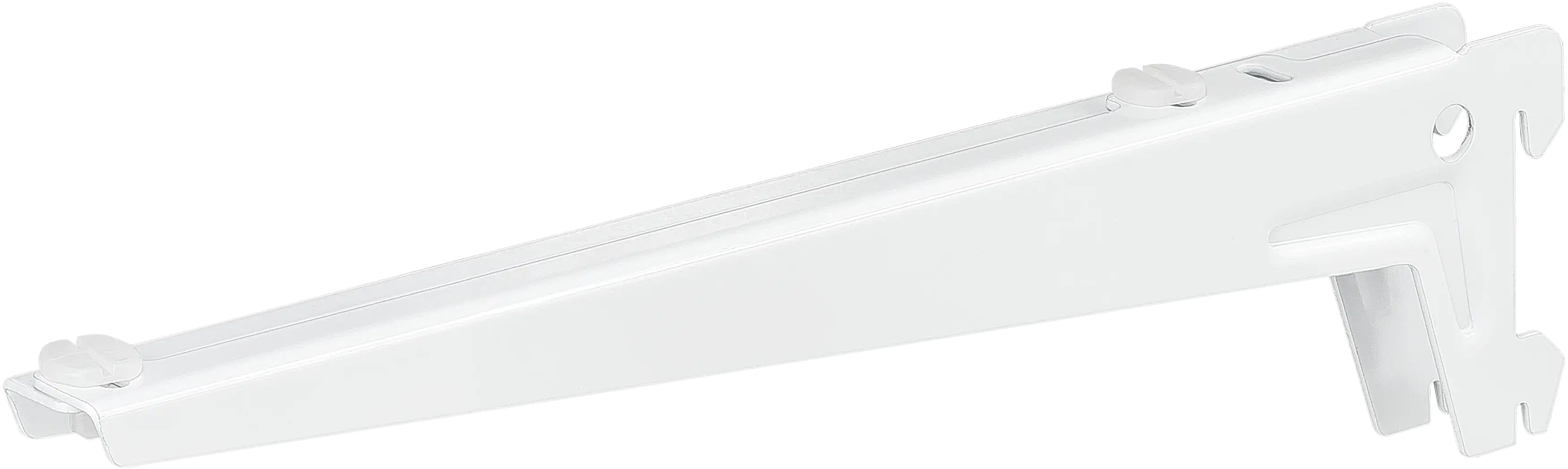 TrendLine Winkelträger 1-reihig weiß 49 x 12 cm