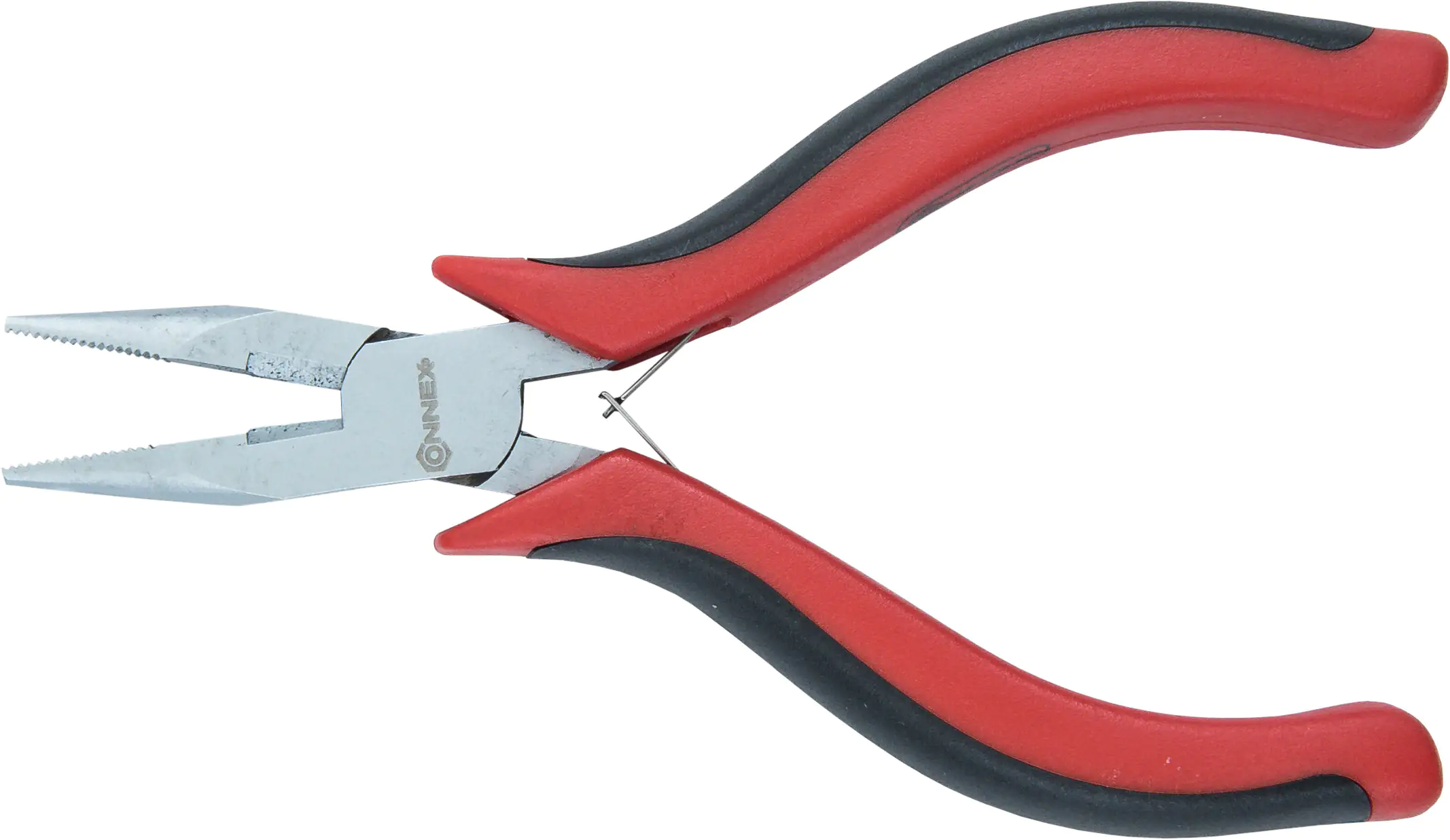 Connex Elektronik-Spitzzange 120 mm Schneide Doppelfeder 2-Komponentengriff