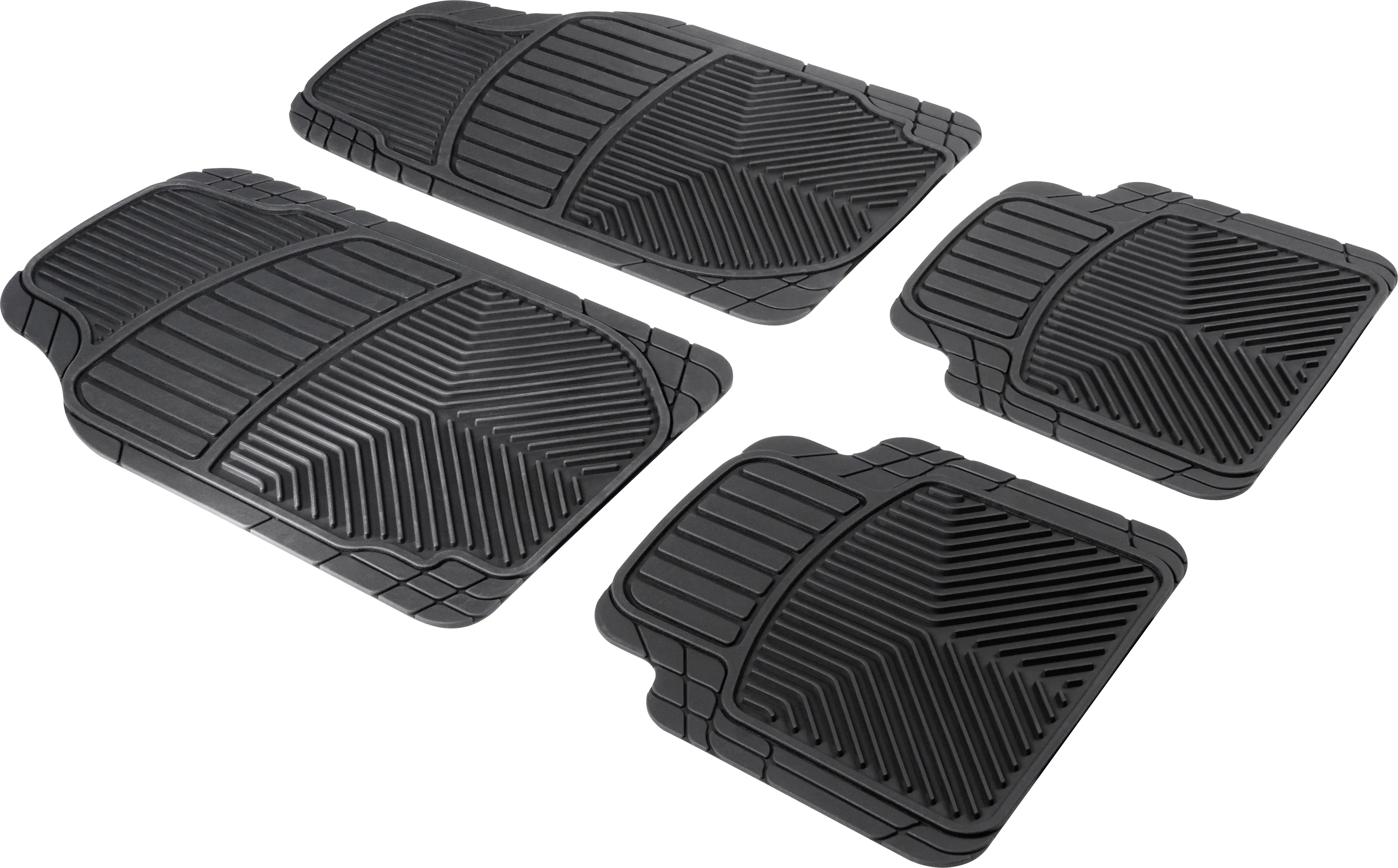 Walser Universal Fußmatten Priscus Komplett-Set schwarz