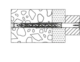 Fischer Langschaftdübel FUR 8.0 x 120 mm - 4 Stück