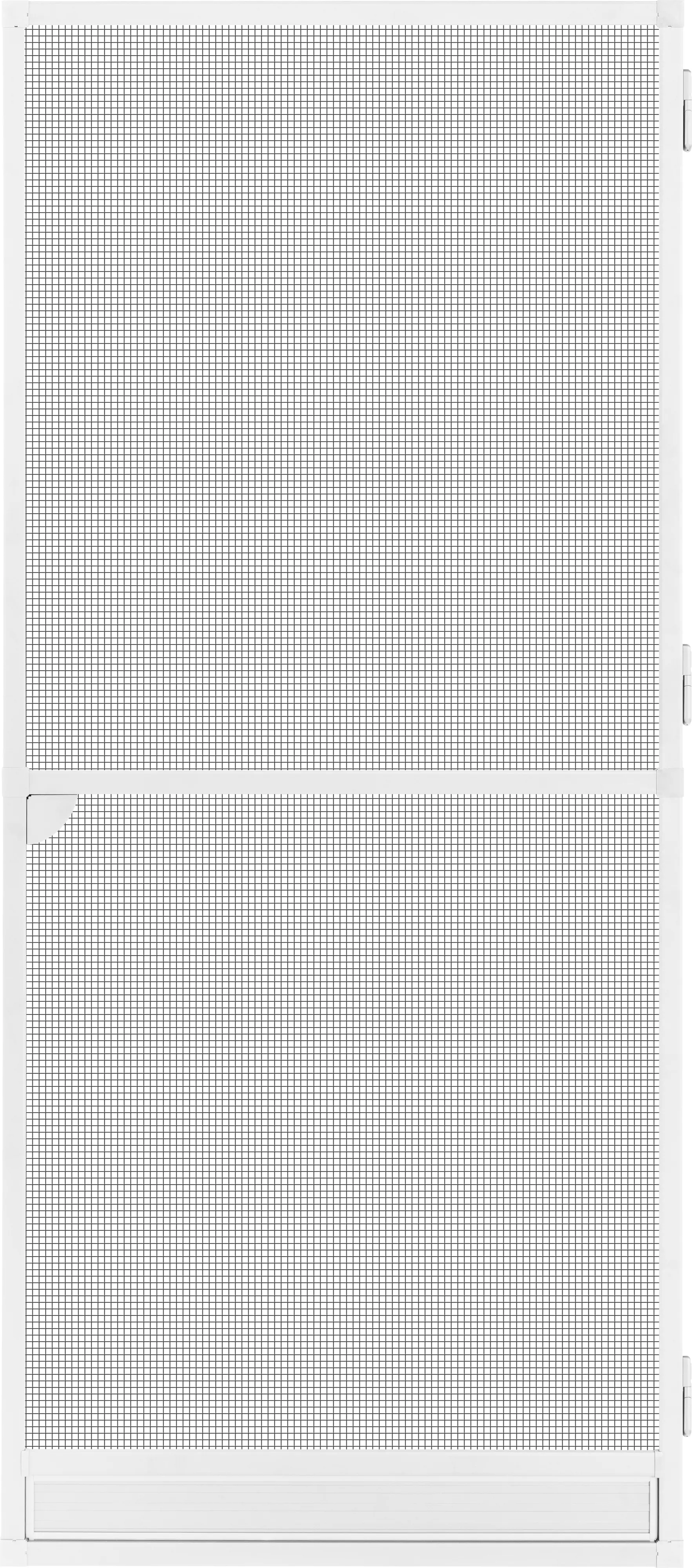 Schellenberg Fliegenschutz-Tür PREMIUM 100 x 215 cm weiß/weiß kürzbar