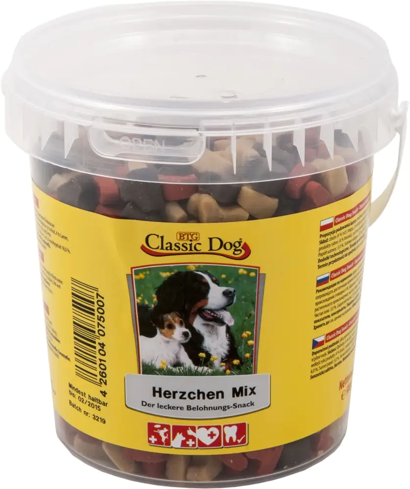 Classic Snack Herzchen Mix 500g Adult