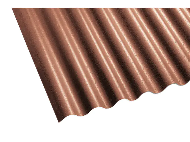 Gutta Wellplatte Shelltec Sinus 95/34 200 x 95 cm 4 mm rot