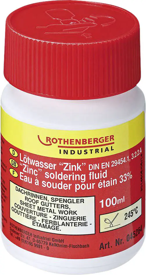 Rothenberger Lötwasser Zink 100 ml