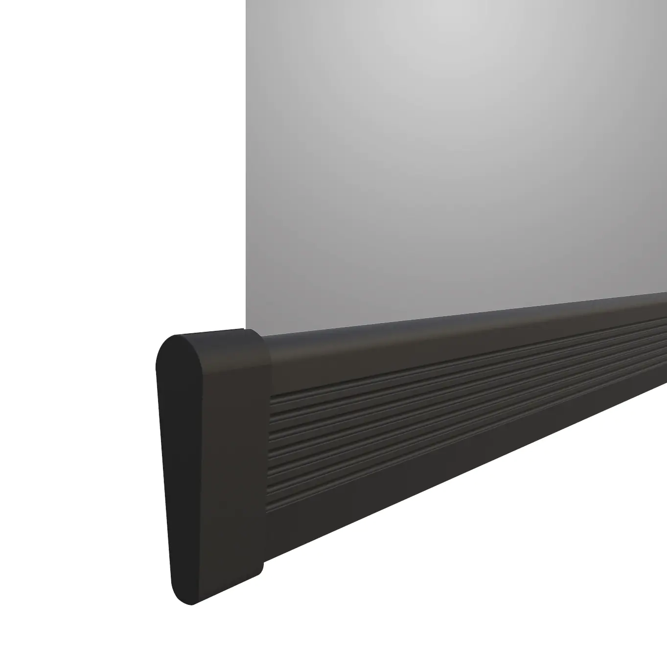 Primaster Fliegenschutz-Türvorhang Teleskop Alu 120 x 250 cm anthrazit 